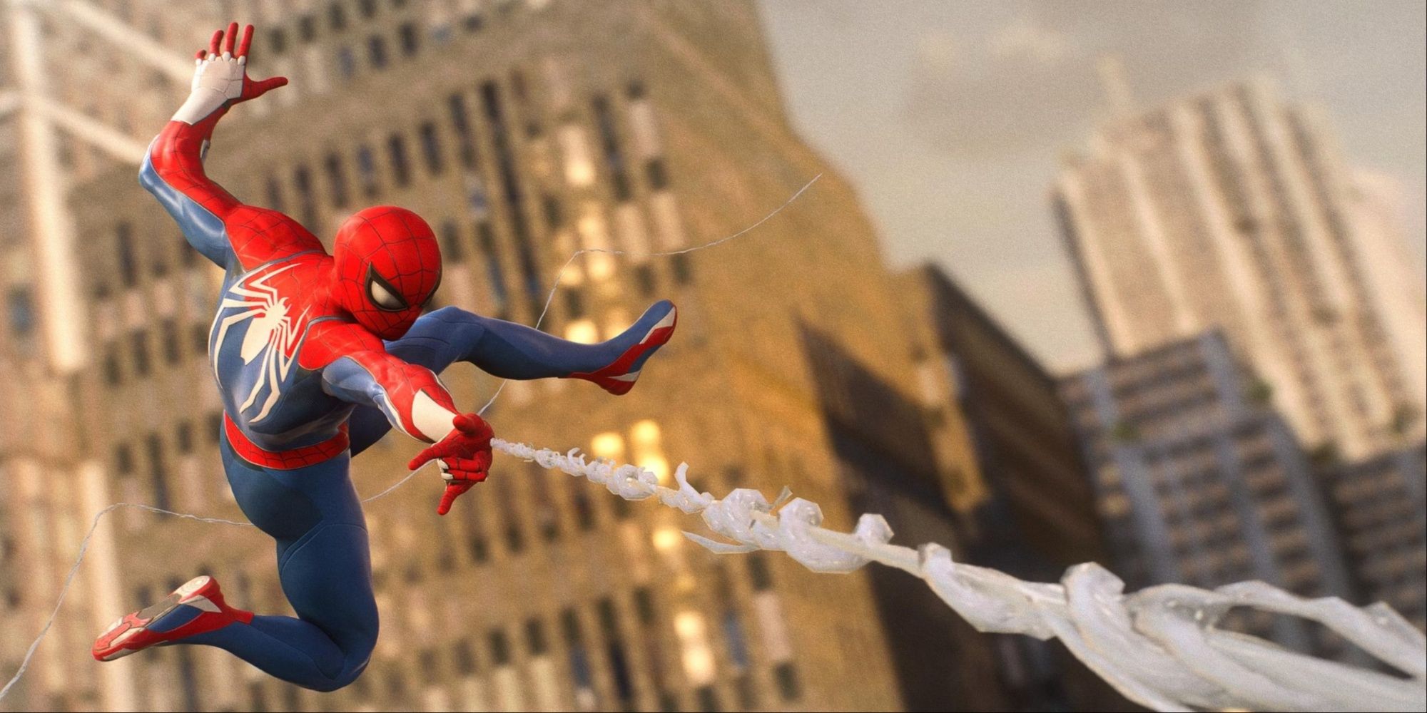Peter posiert in Marvels Spider-Man 2