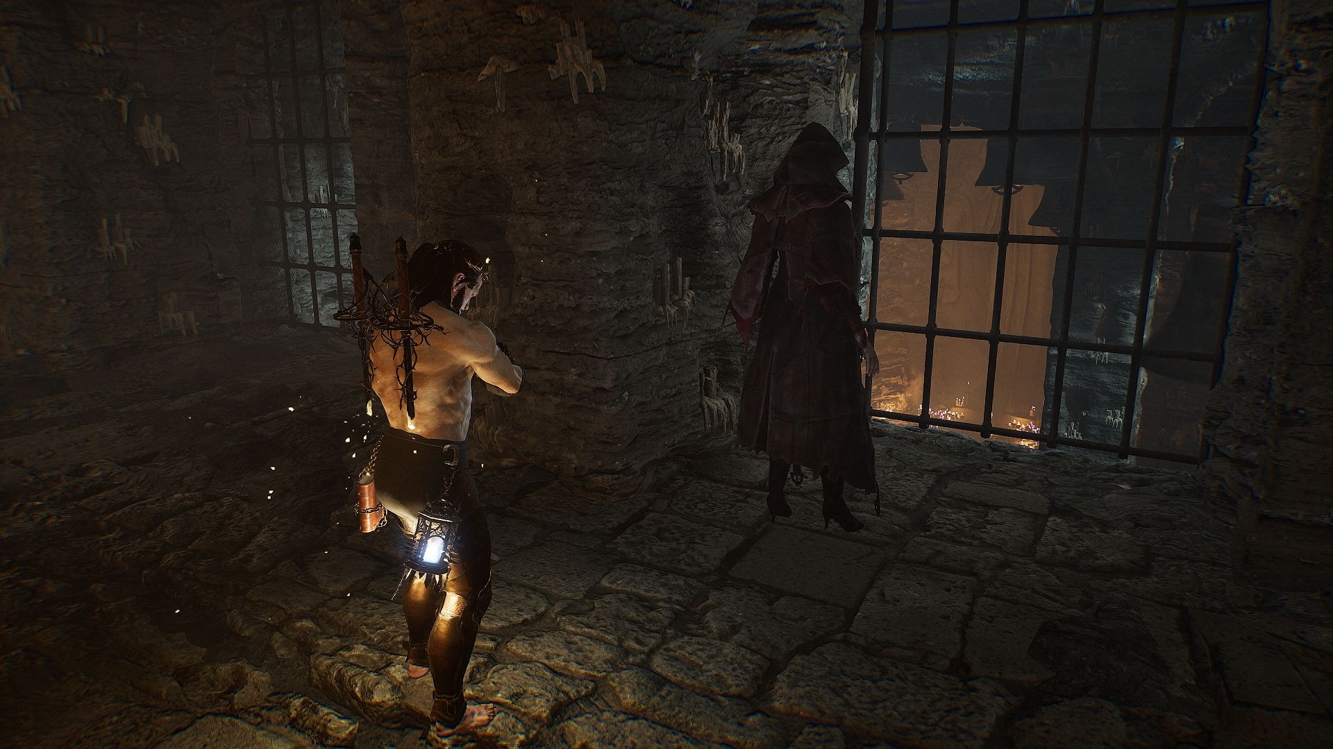 Player is standing next to Damarose the Marked Lords of the Fallen