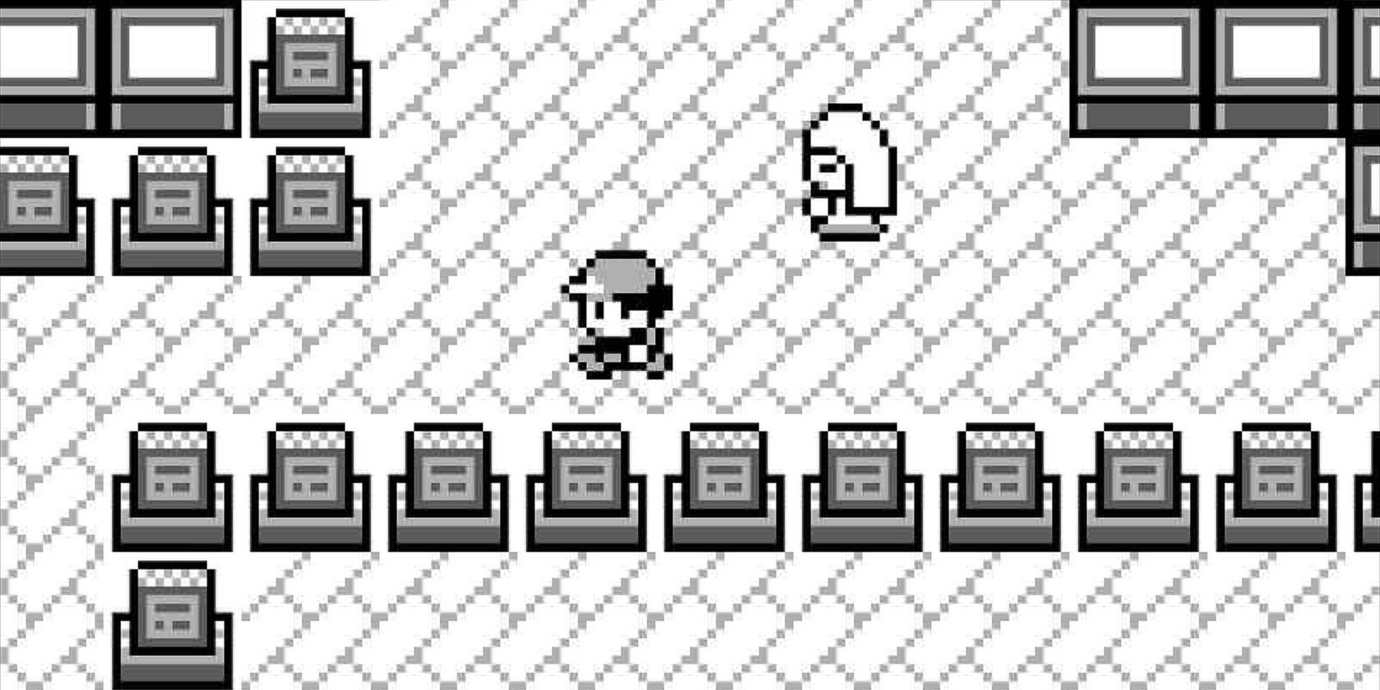The graves in the Pokemon Tower from Pokemon Red and Pokemon Blue