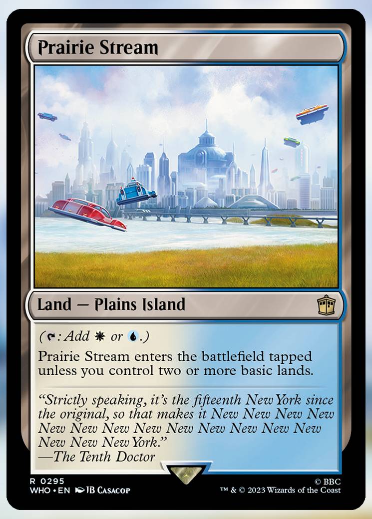 MTG Doctor Who Card List - Every Commander Deck