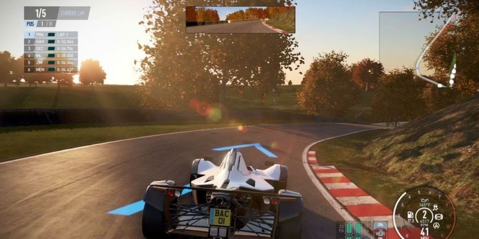 Project Cars 2 Turning Around A Bend In The Track
