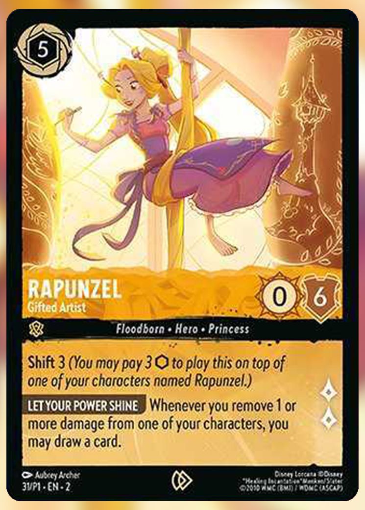 Rapunzel, Gifted Artist