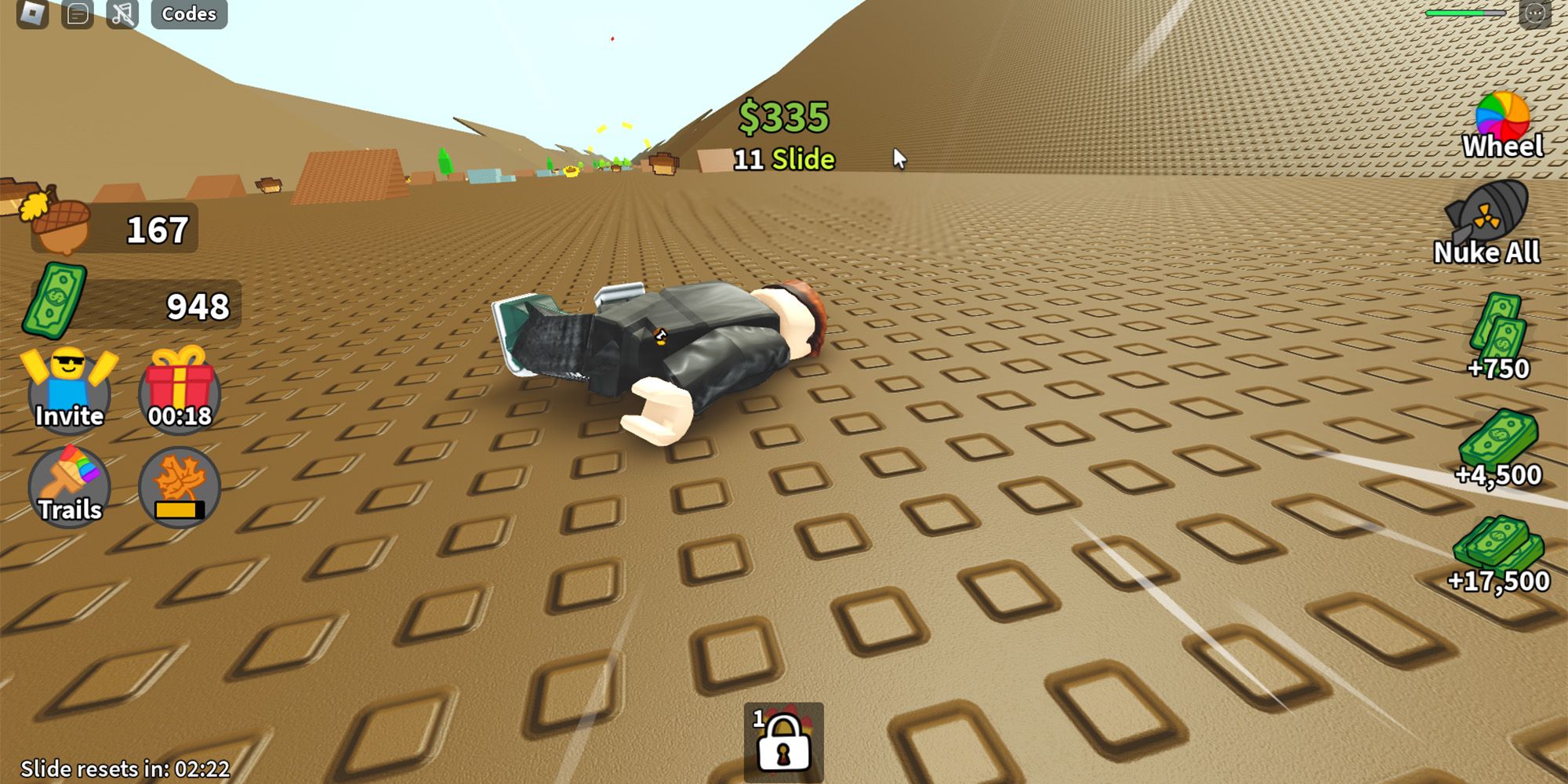 Slide Down A Hill Codes For Roblox