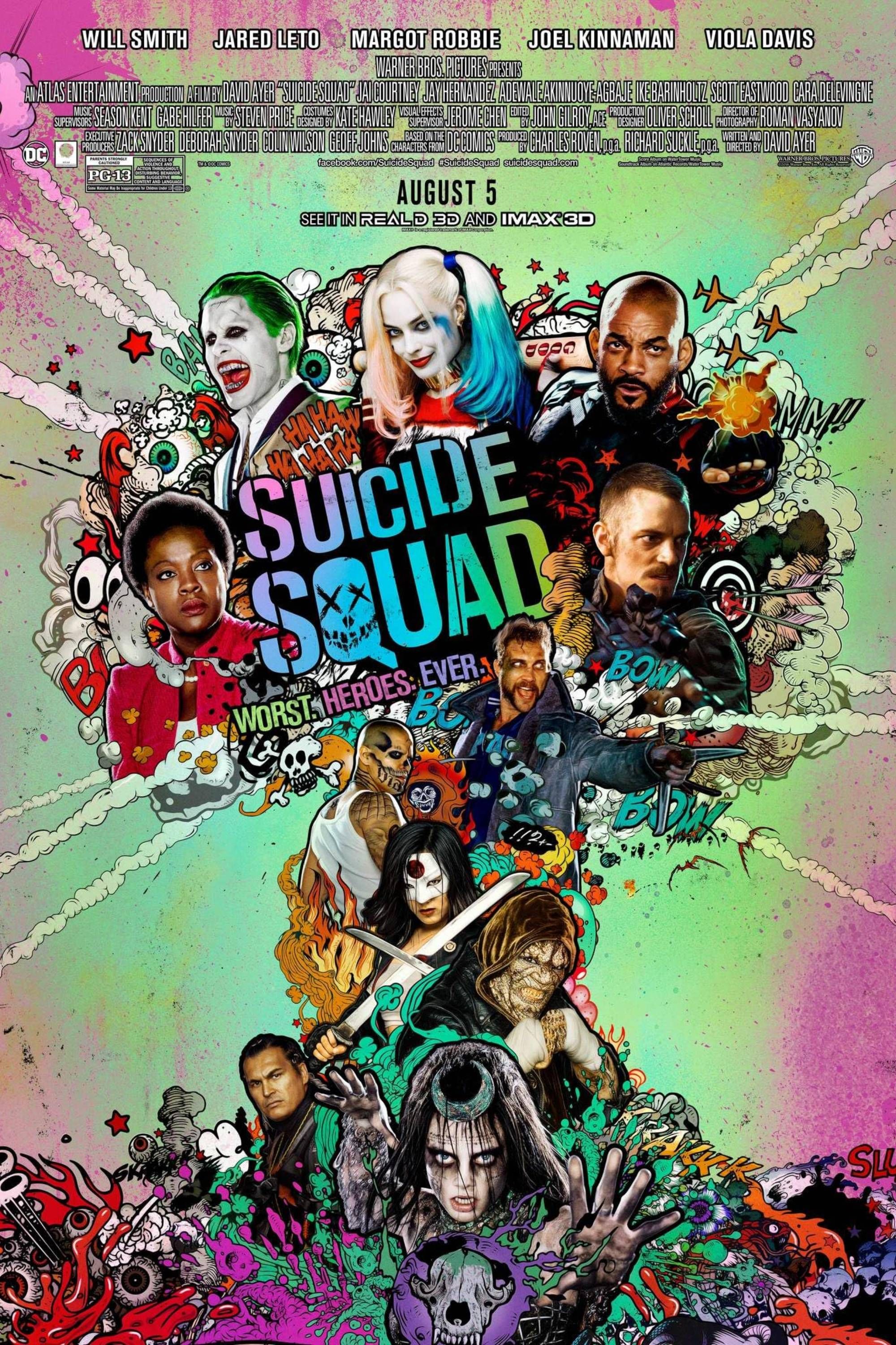 Suicide Squad Theatrical Poster
