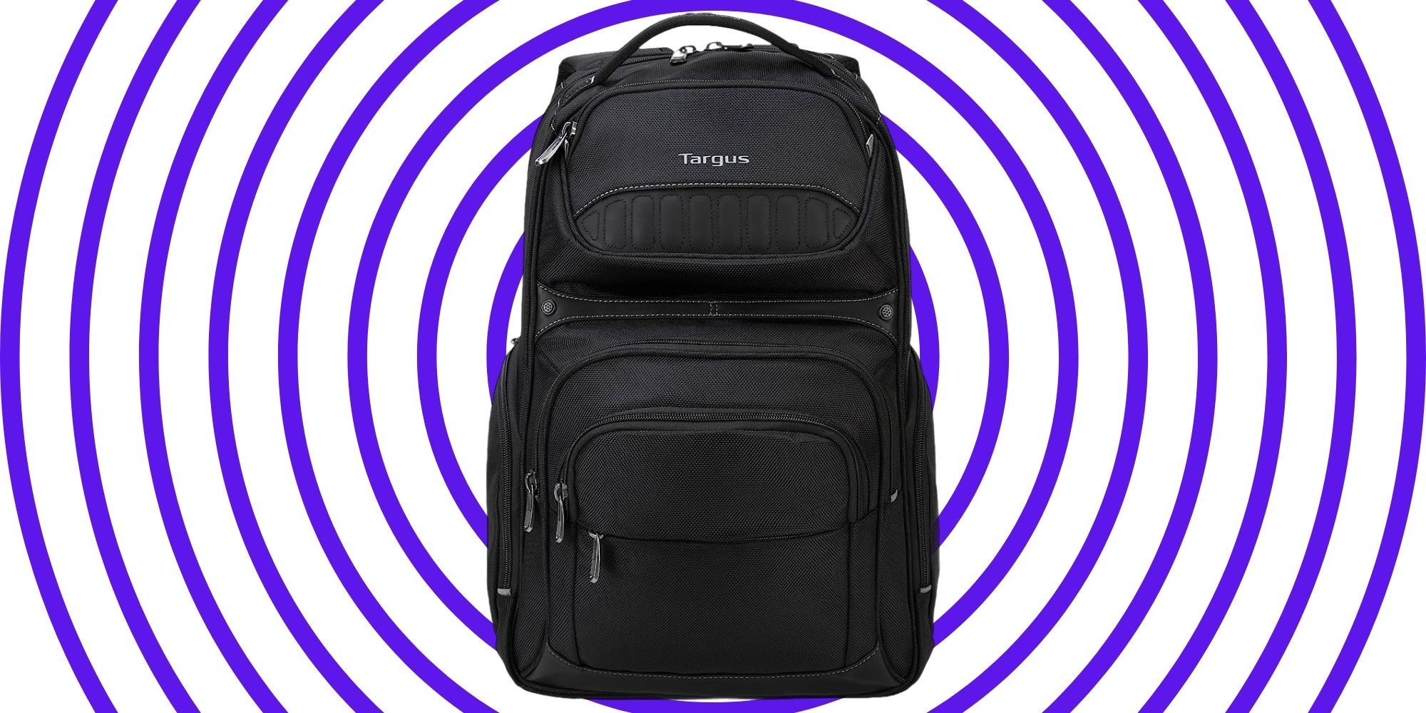 Targus backpack with target background 
