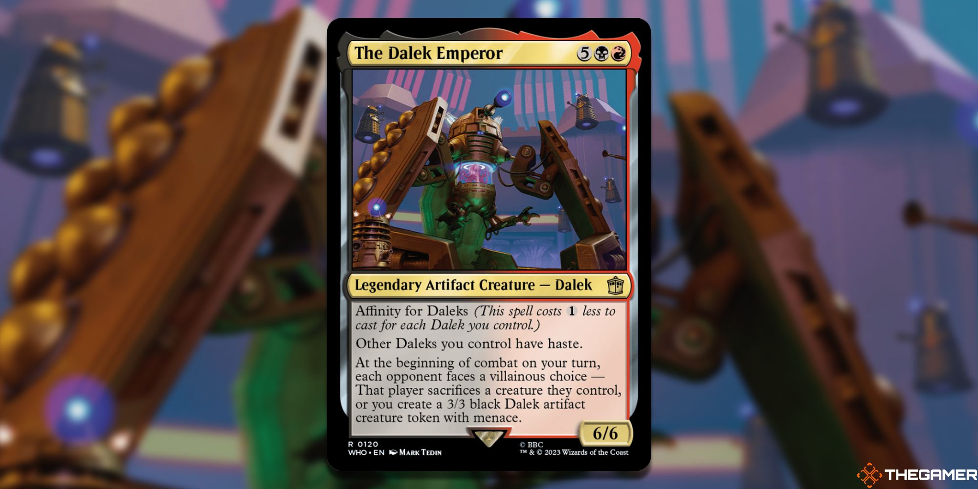 MTG: The Dalek Emperor card