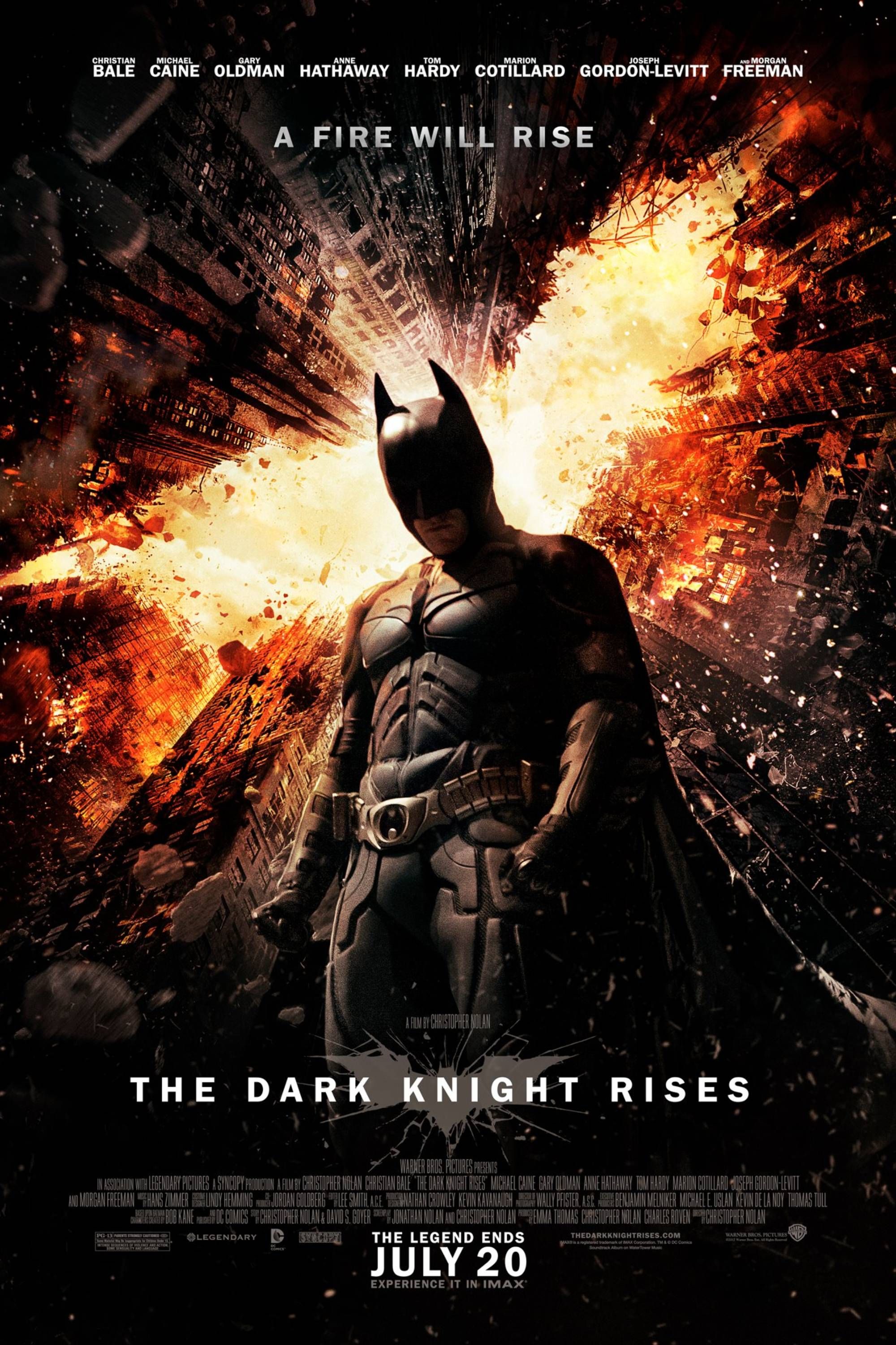 The Dark Knight Rises Theatrical Poster