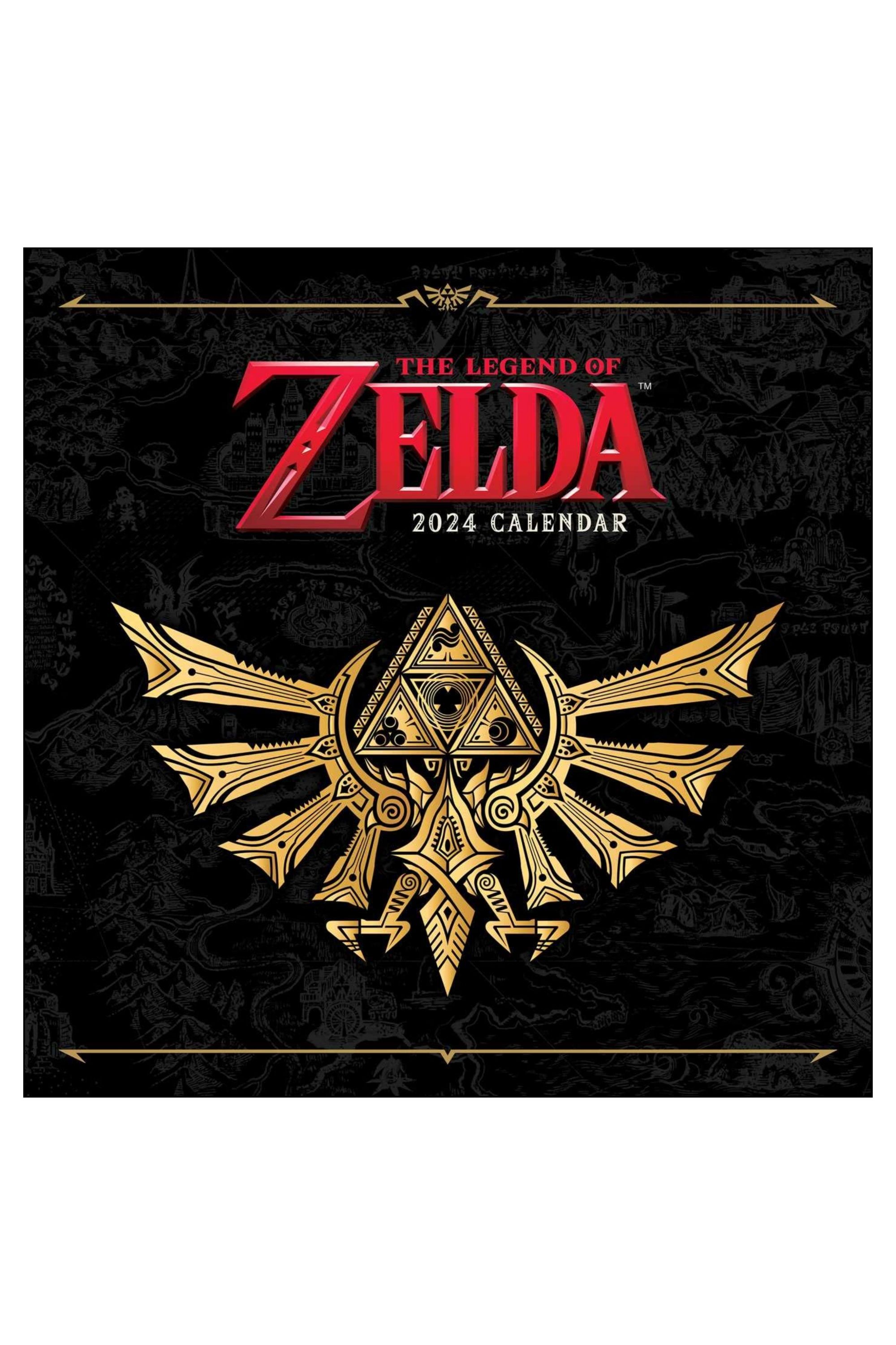 The Legend Of Zelda 2024 Wall Calendar