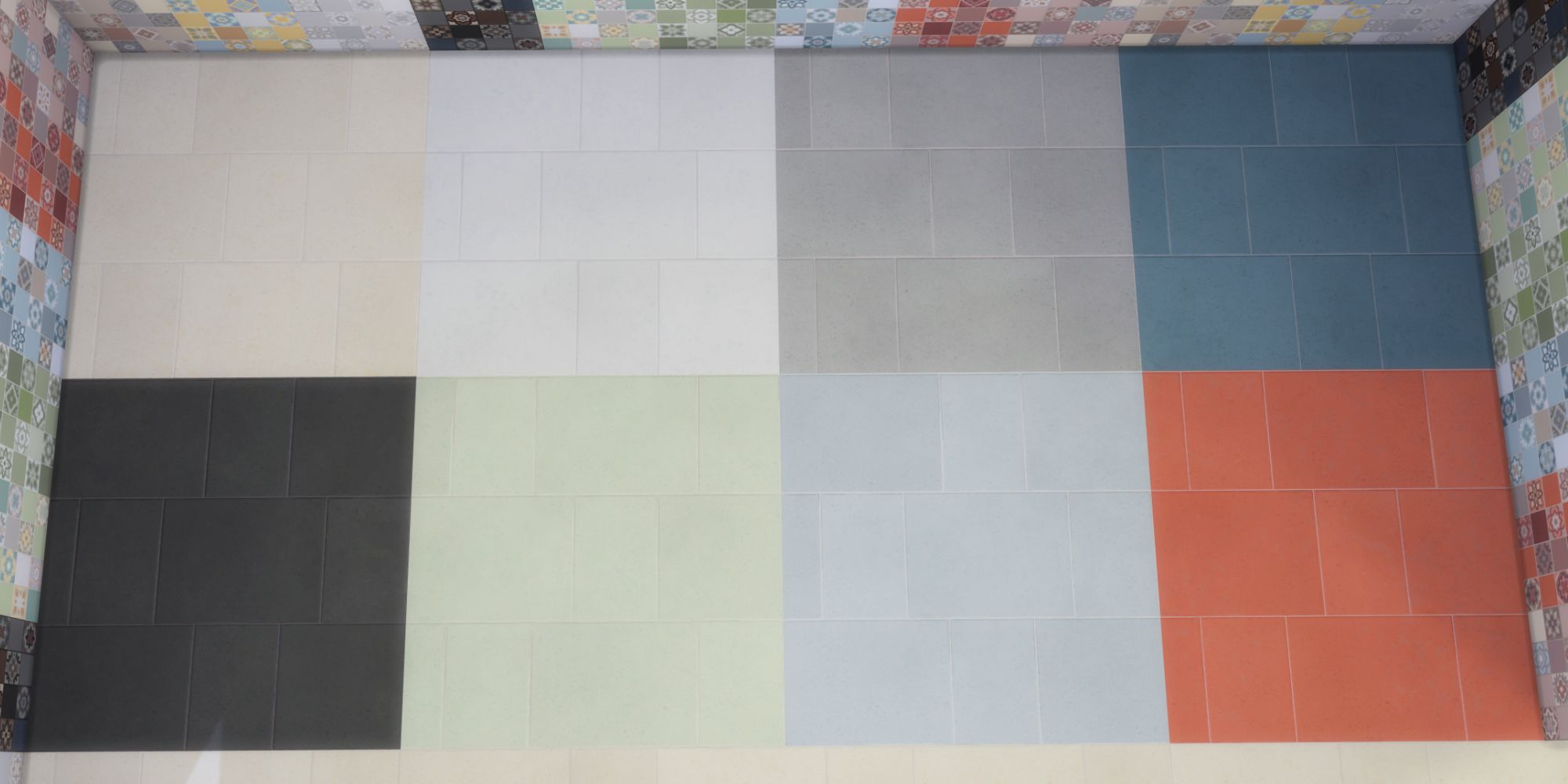 The Sims 4 HCH All flooring options