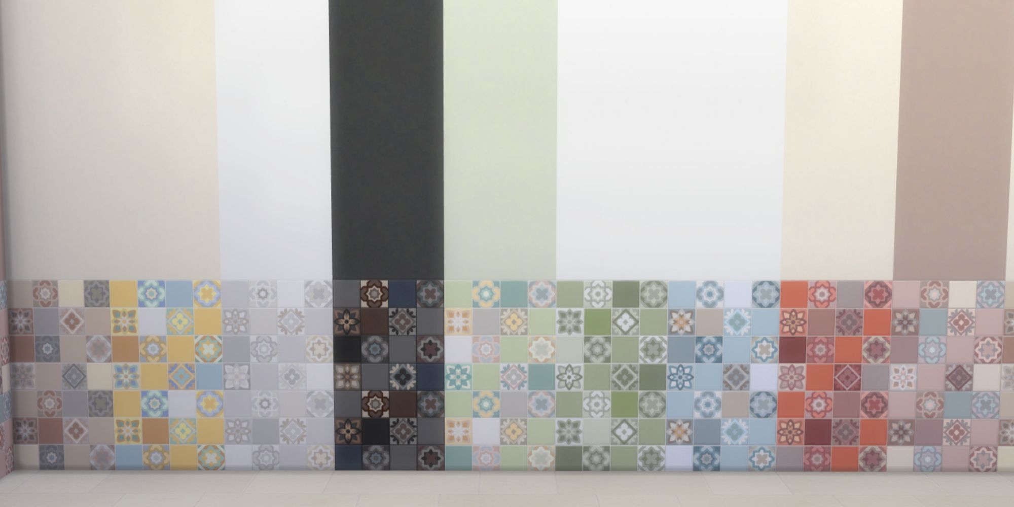 The Sims 4 HCH all wall patterns