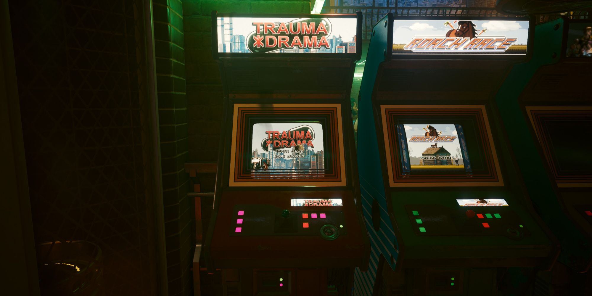 Cyberpunk 2077 20 How to find Trauma Drama amp Arasaka Tower 3D arcade  games - Charlie INTEL