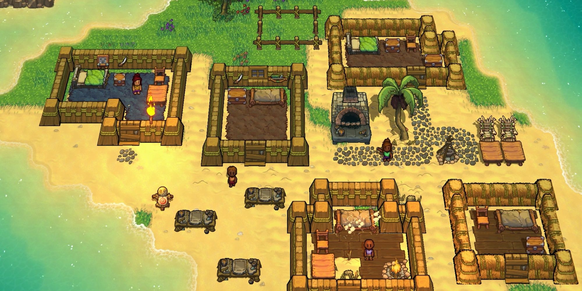 The Survivalists: An Example Of A Small Player Made Island Town