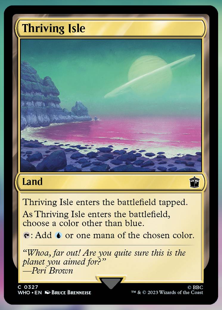 MTG Doctor Who Card List - Every Commander Deck