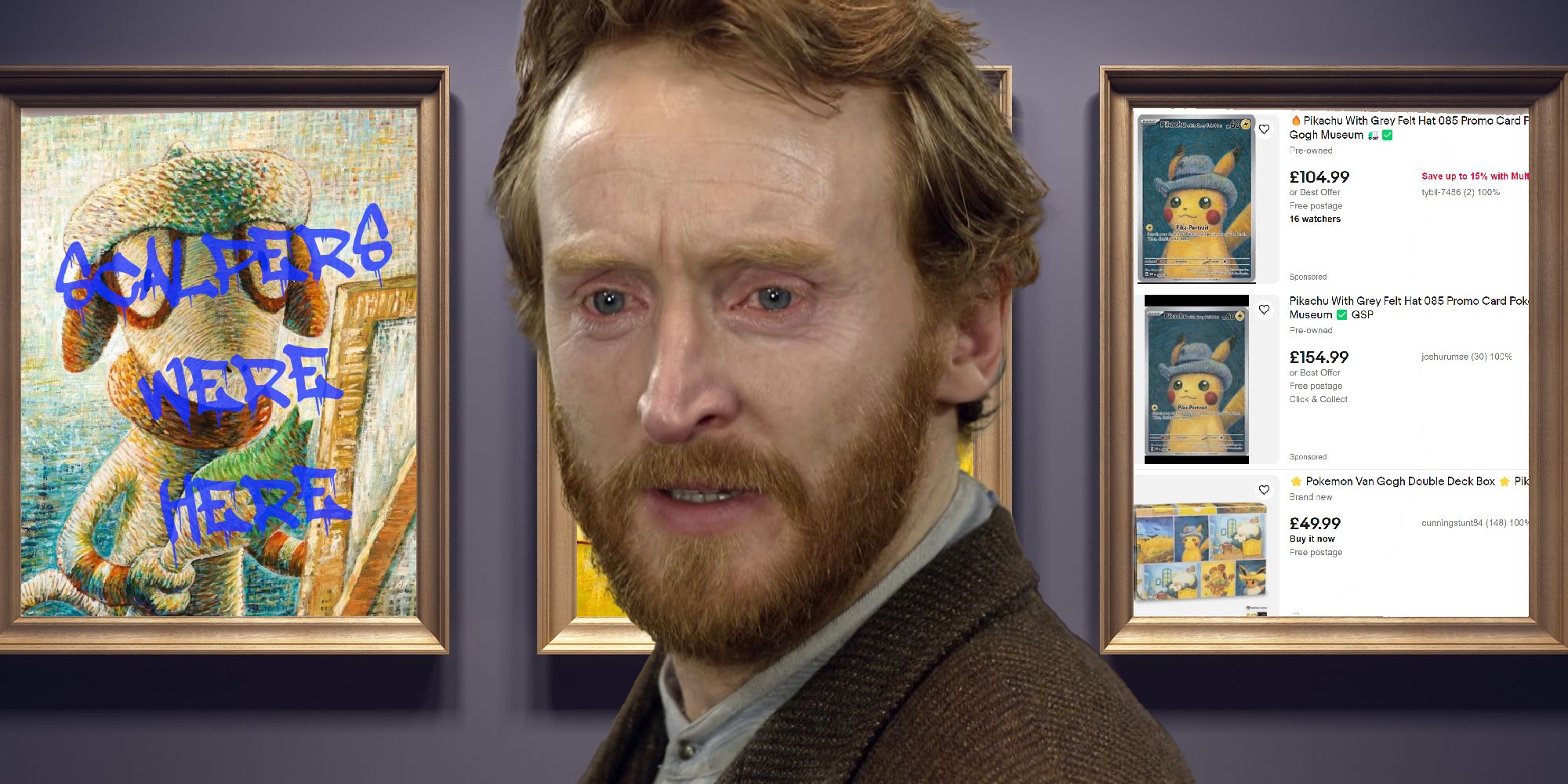 Scalpers Are Ruining A Van Gogh Pokémon Art Exhibit