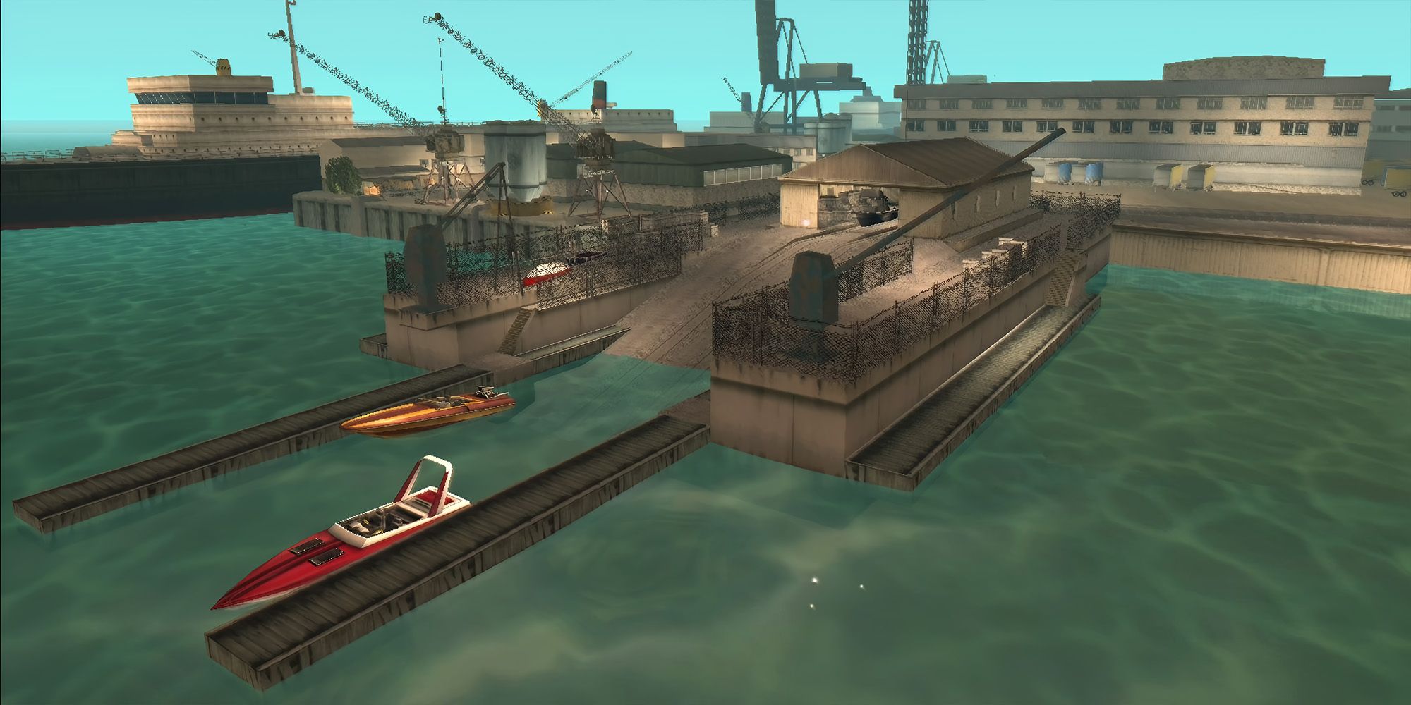 Viceport Boatyard in GTA Vice City