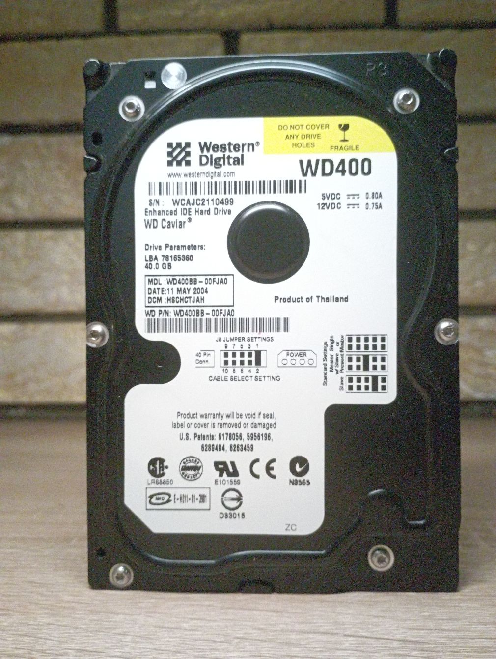 WD hdd