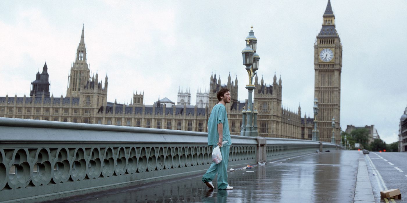Cillian Murphy as Jim in Deserted London