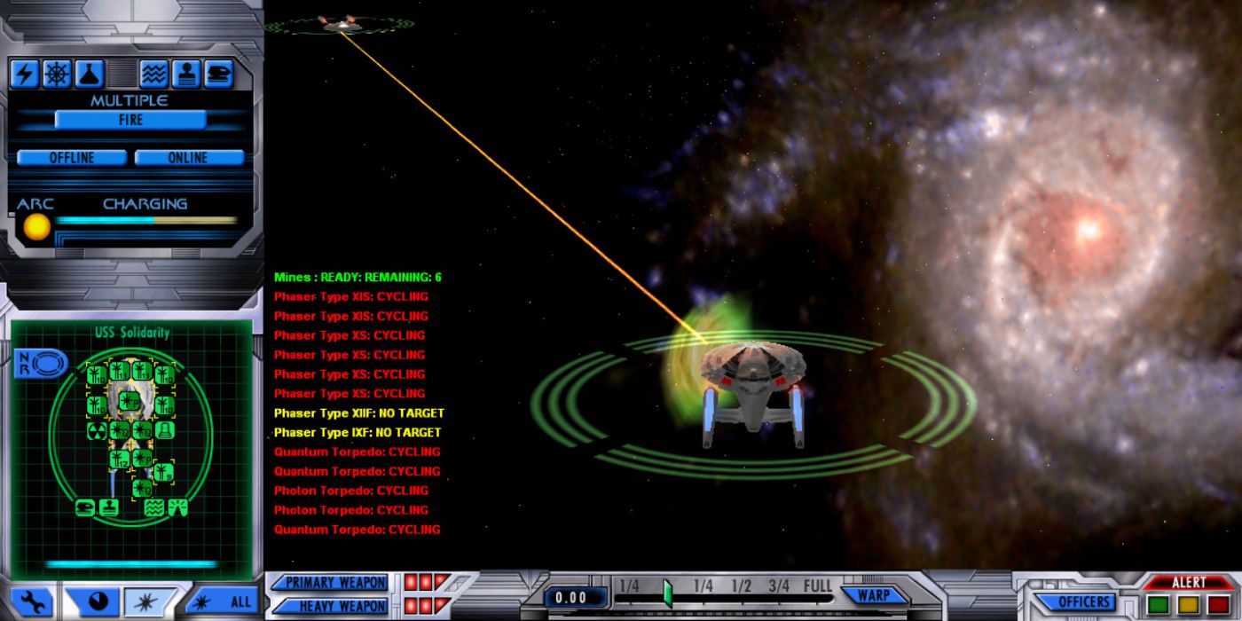 Space Combat by Galaxy in Star Trek: Fleet Command III