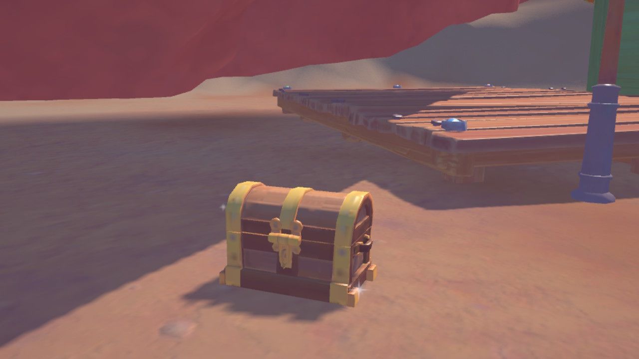 a treasure chest in my time at sandrock