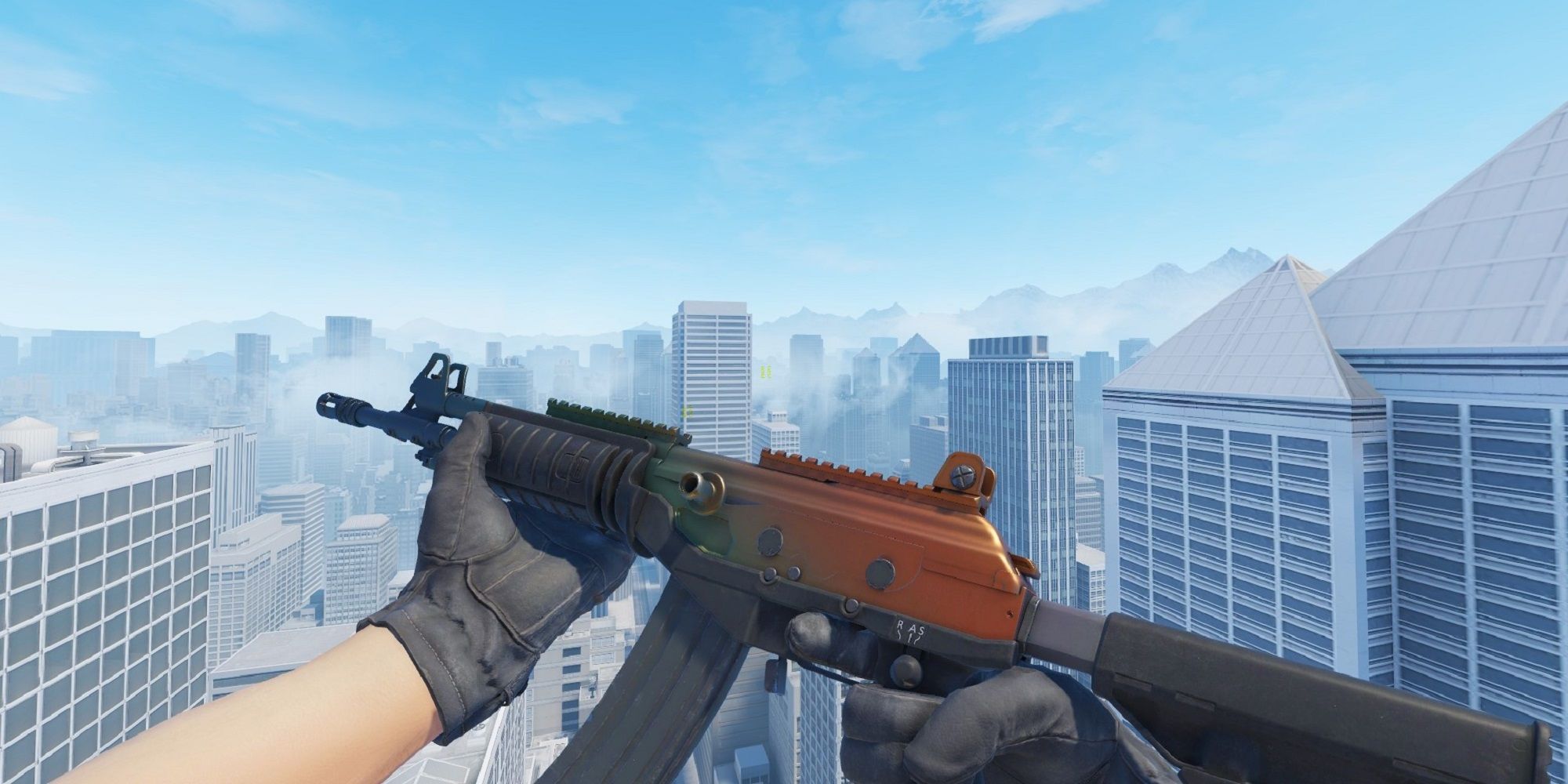 An image of Galil AR Amber Fade in CS2