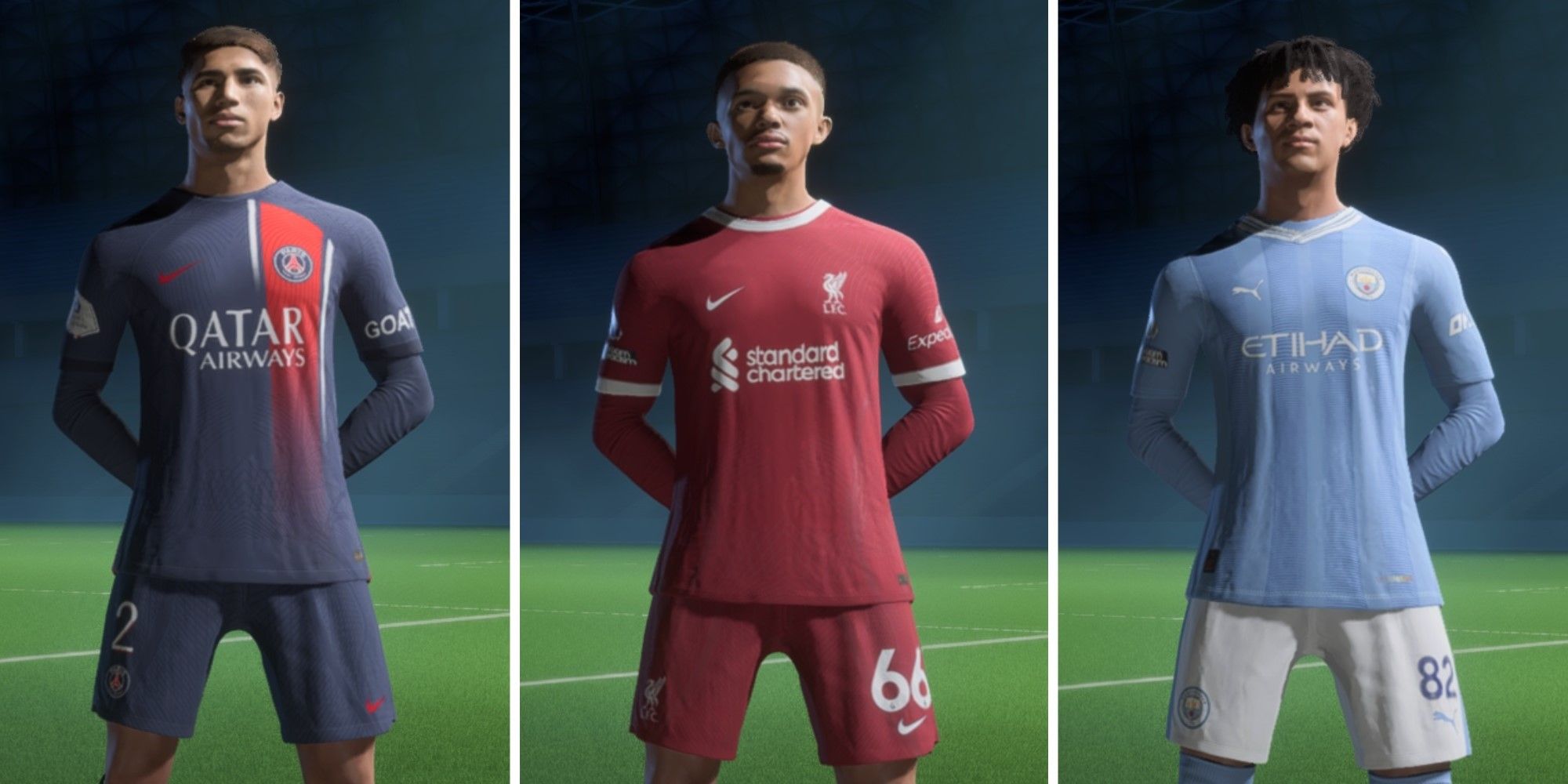 An image of the best young right backs in EA Sports FC 24