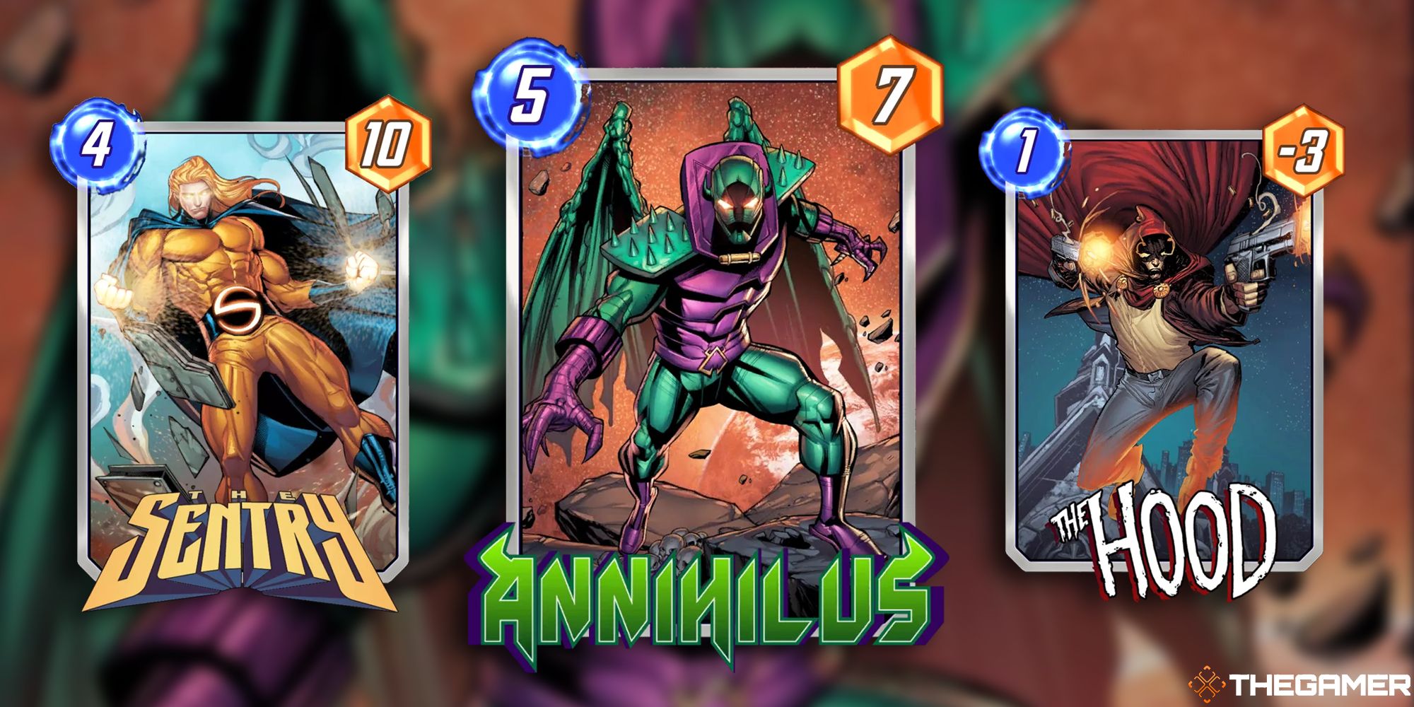 Annihilus, der Wächter und die Hood-Karten werden geteilt