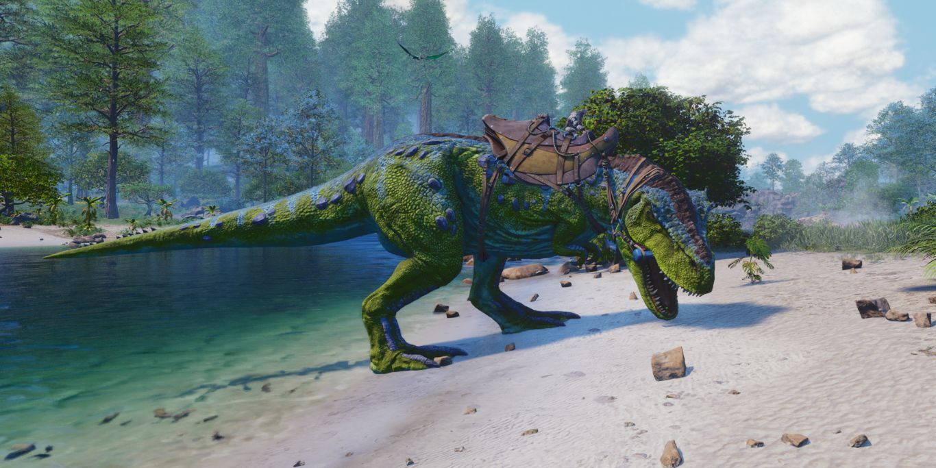 Where To Find And Tame A Rex In Ark: Survival Ascended