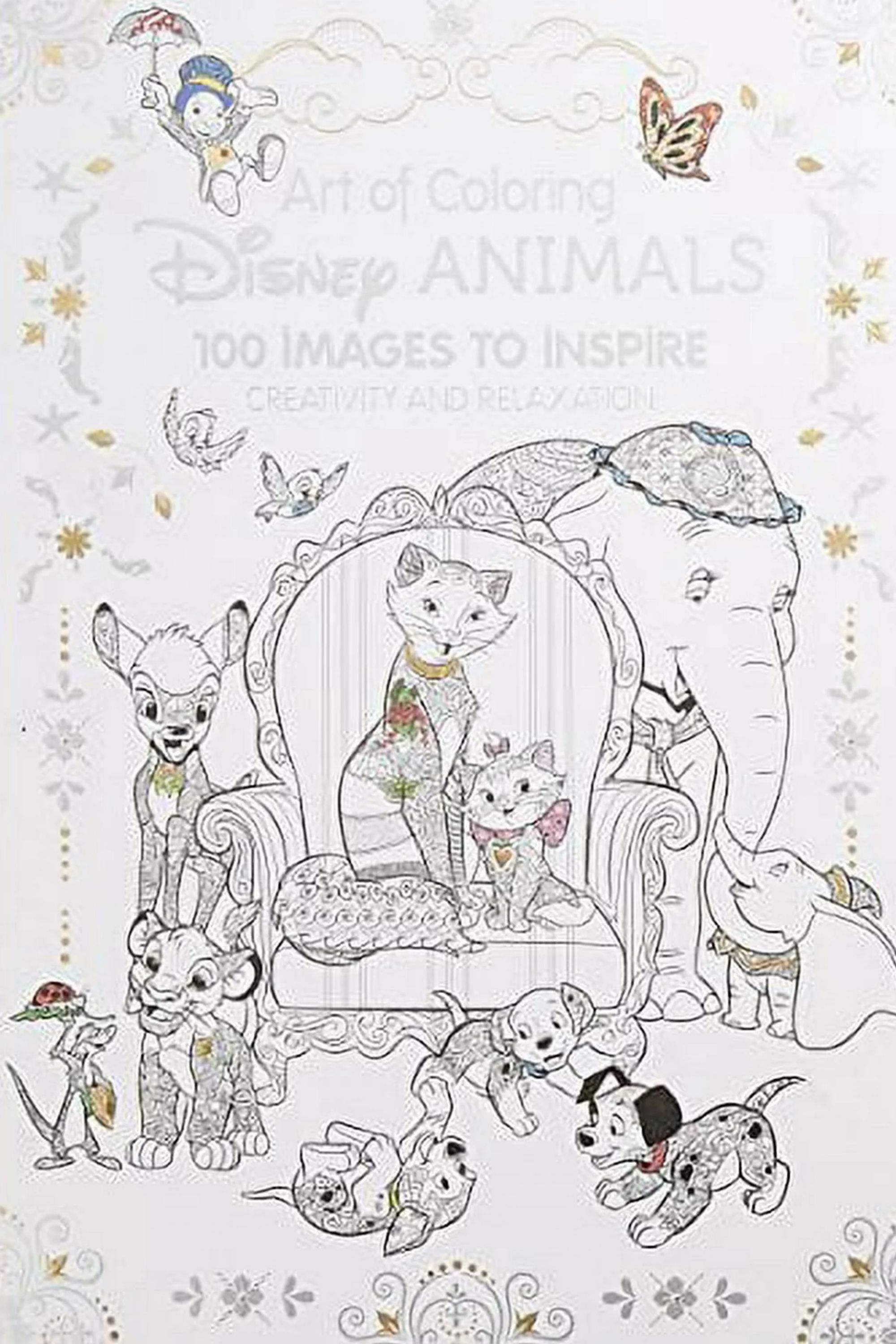 Art Of Coloring Disney Animals Coloring Book