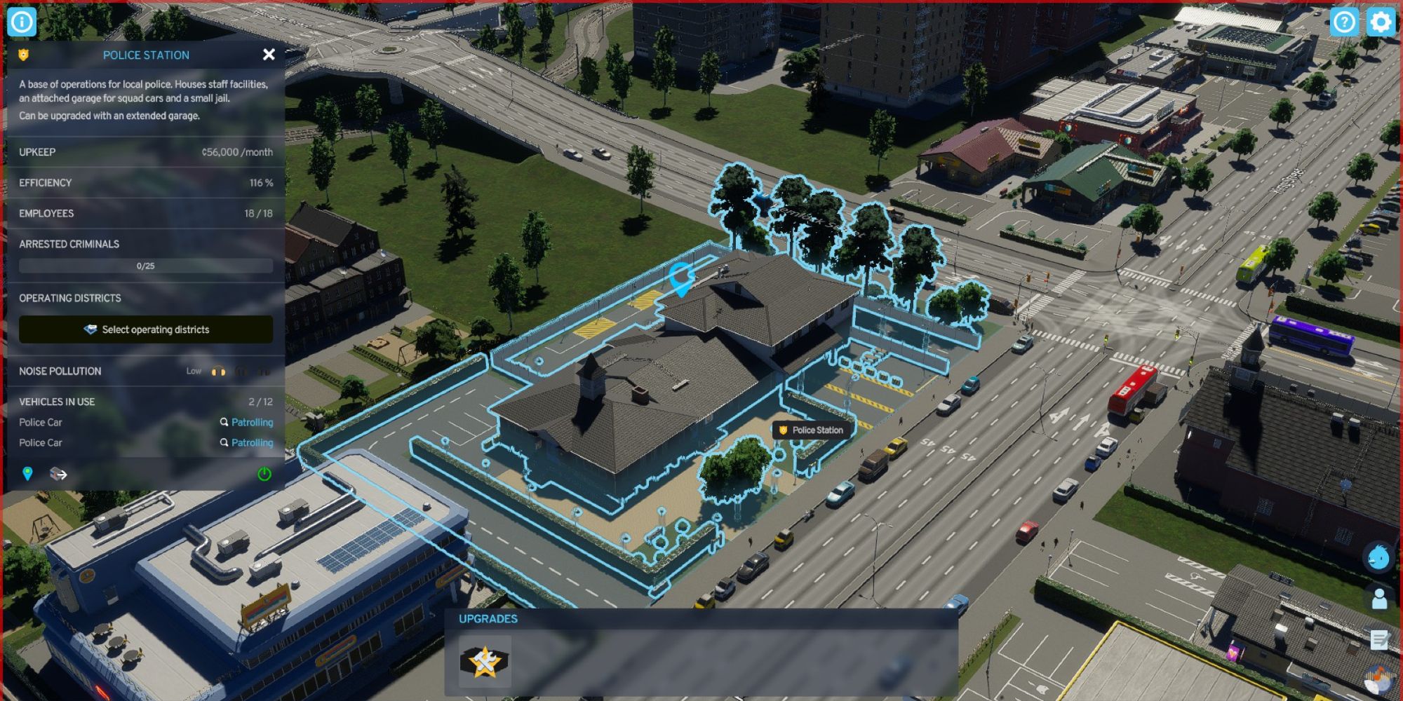cities skylines 2 police station