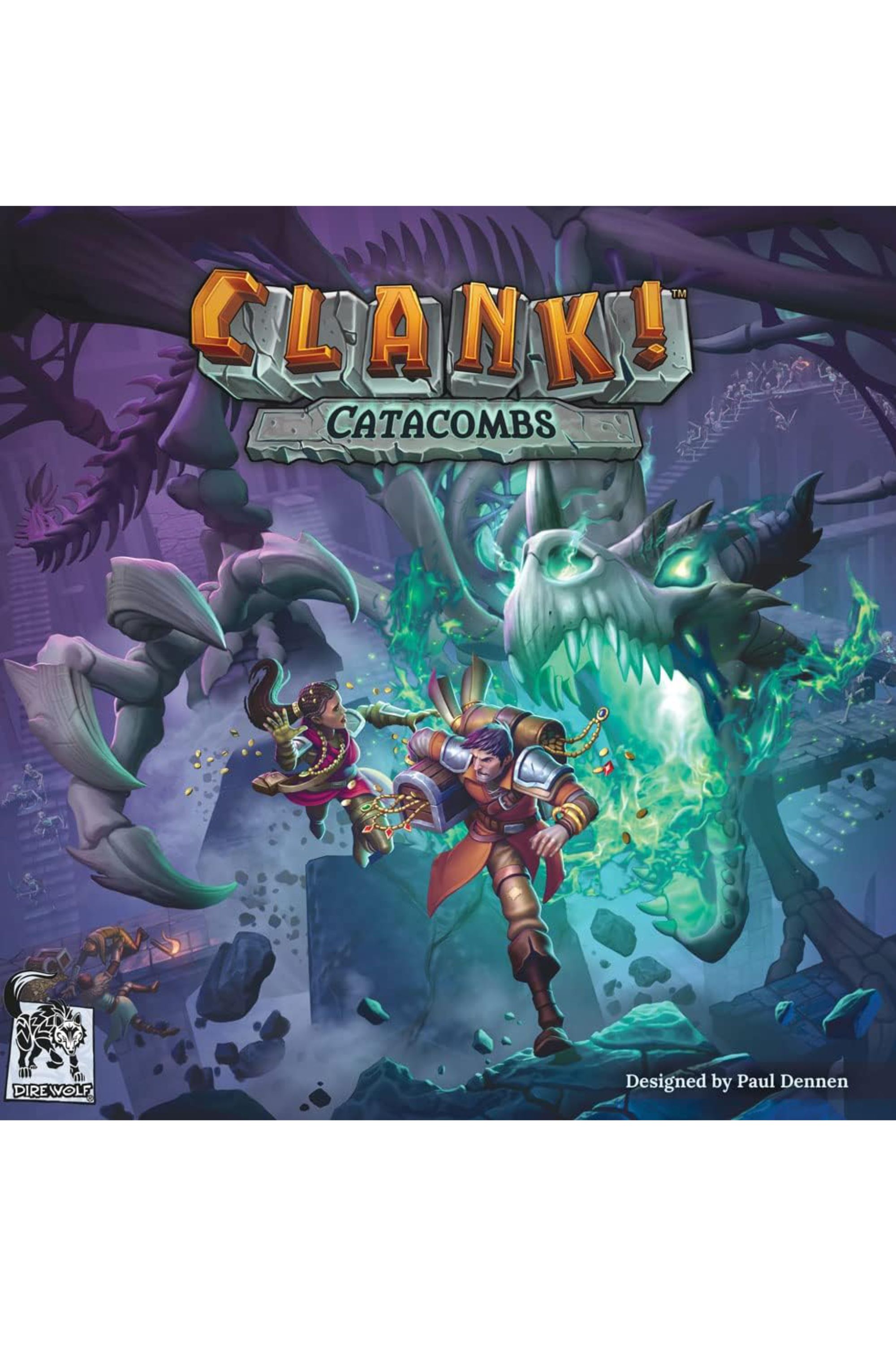 Clank Catacombs game box