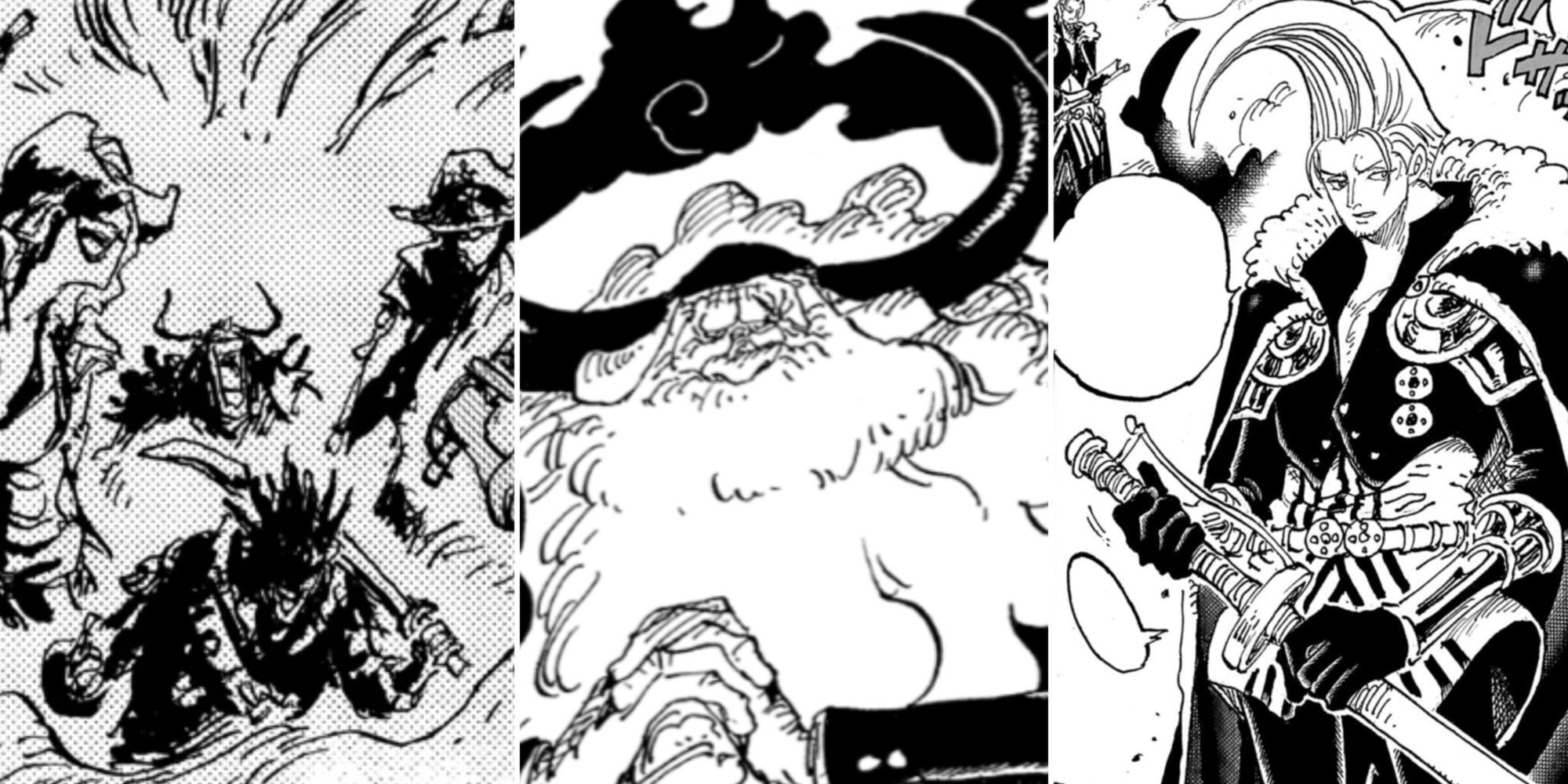 Cover Image For The Strongest One Piece Villains With Rocks, Saturn, And Figarland