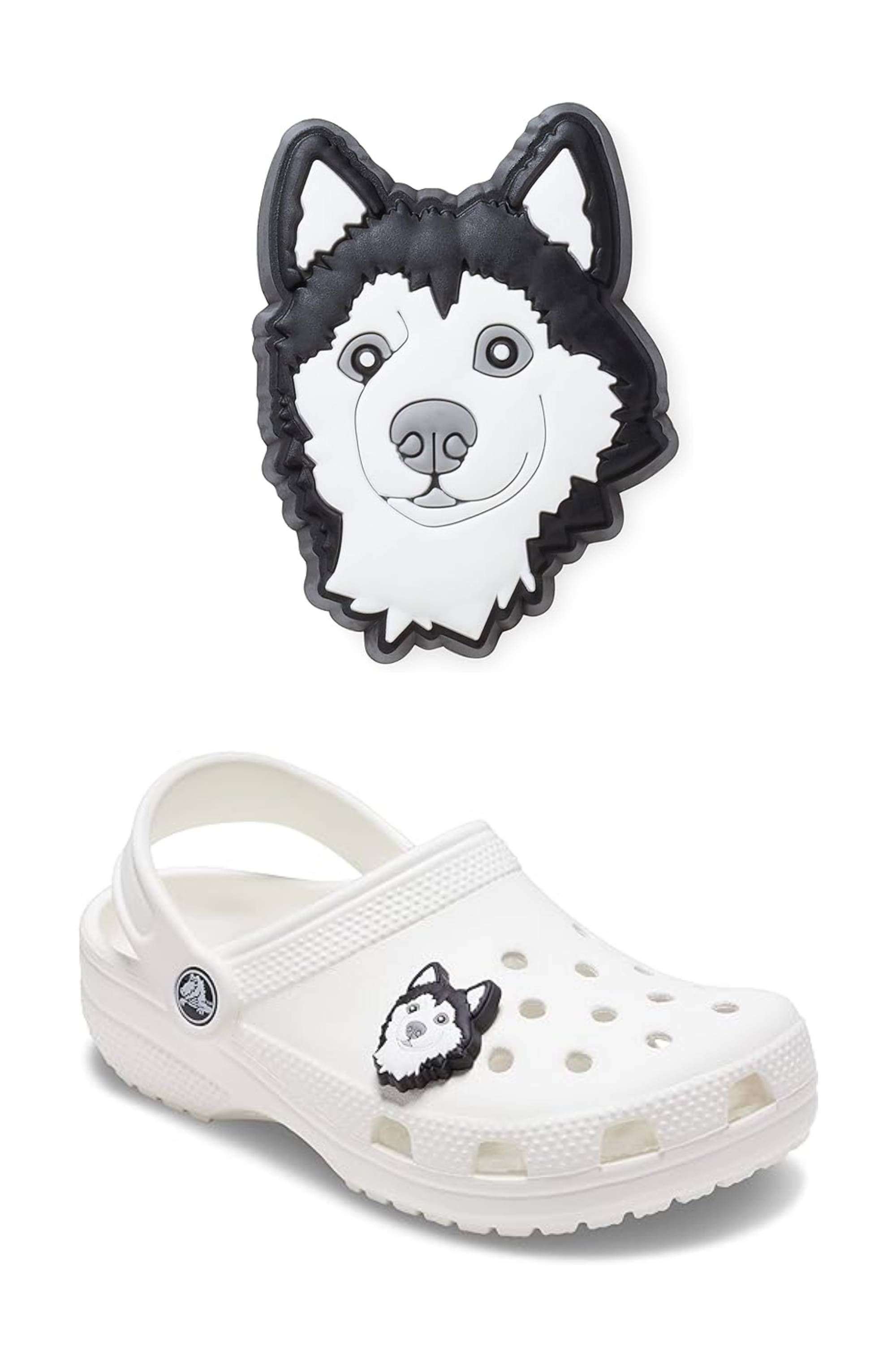 Crocs Jibbitz Shoe Charms - Husky Dog Single