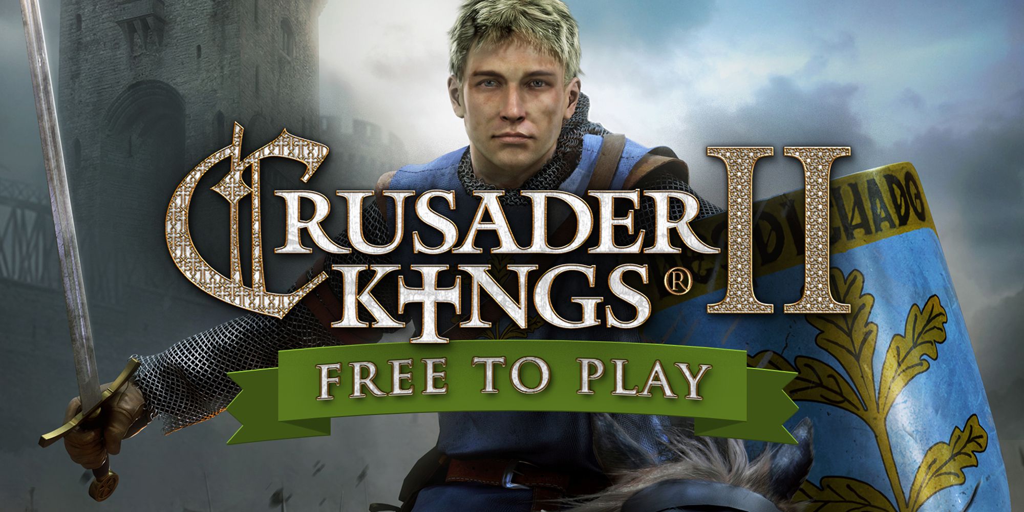 Crusaders Kings 2 Title Art With Soldier