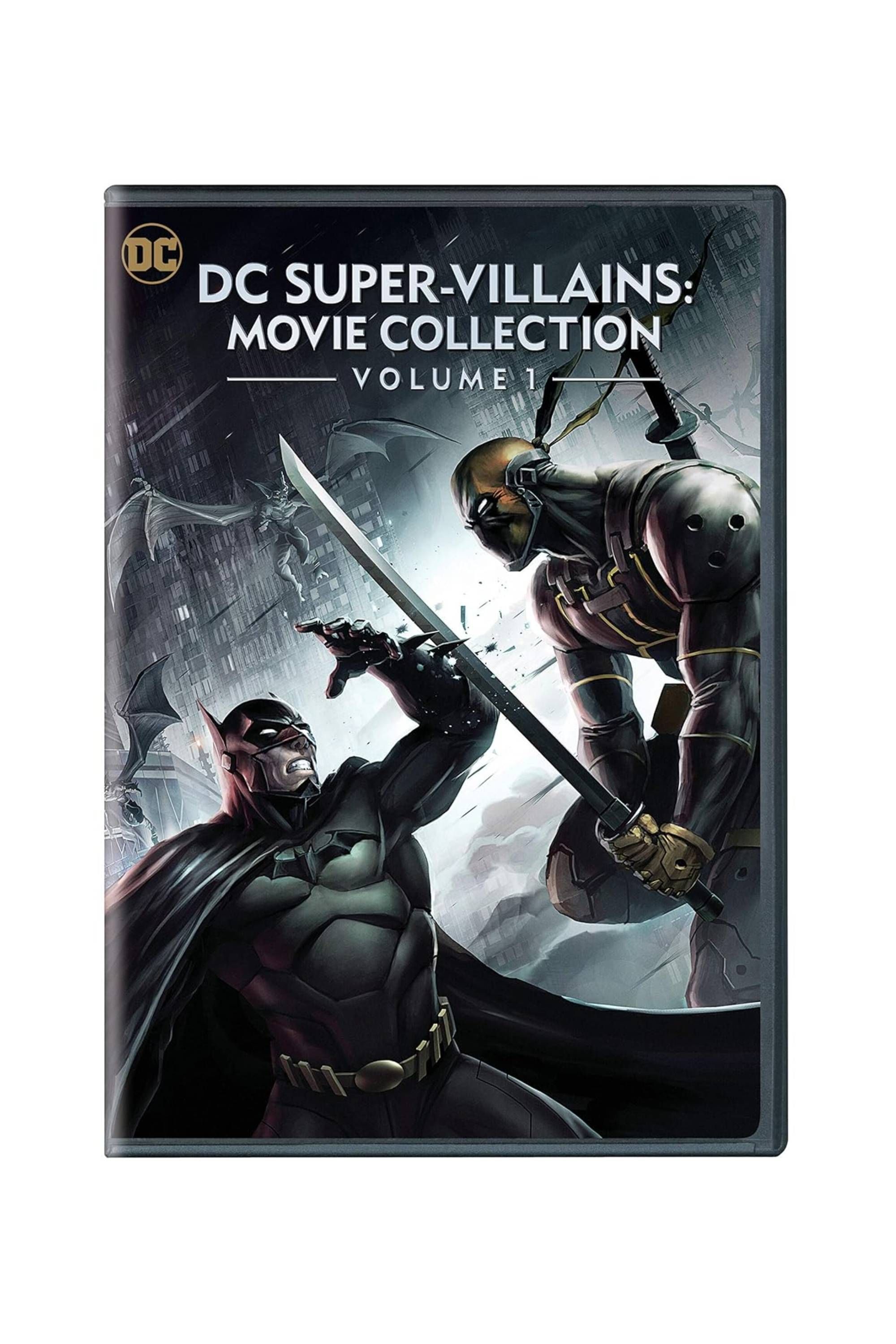 DC Super-Villains_ Movie Collection Volume 1 DVD Cover