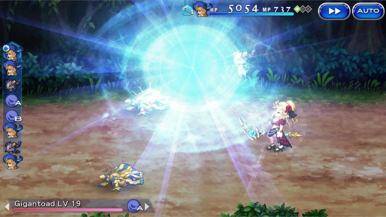 Dimensions 2 image of summoning Aqua.