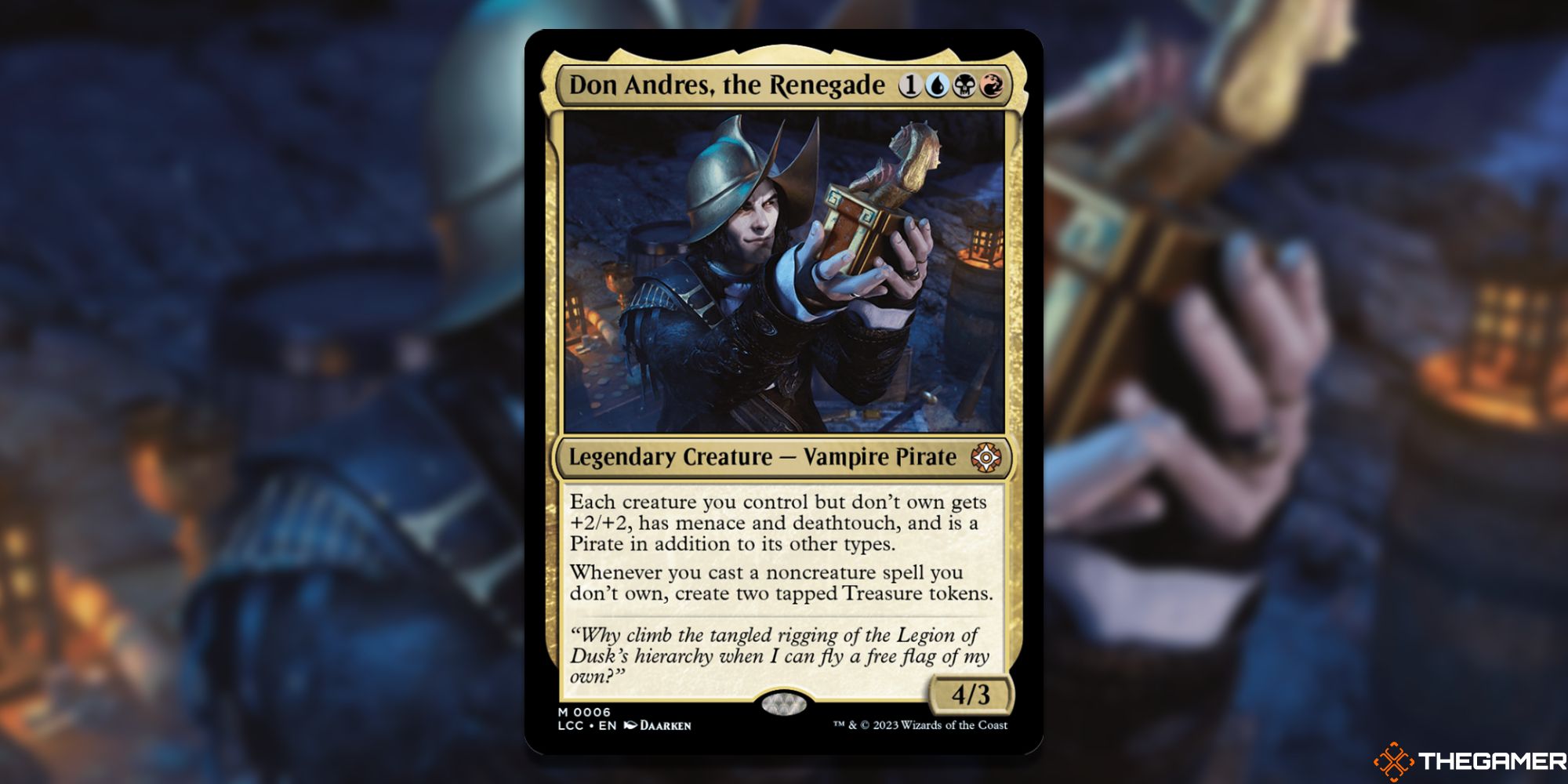 MTG: Don Andres, the Renegade card