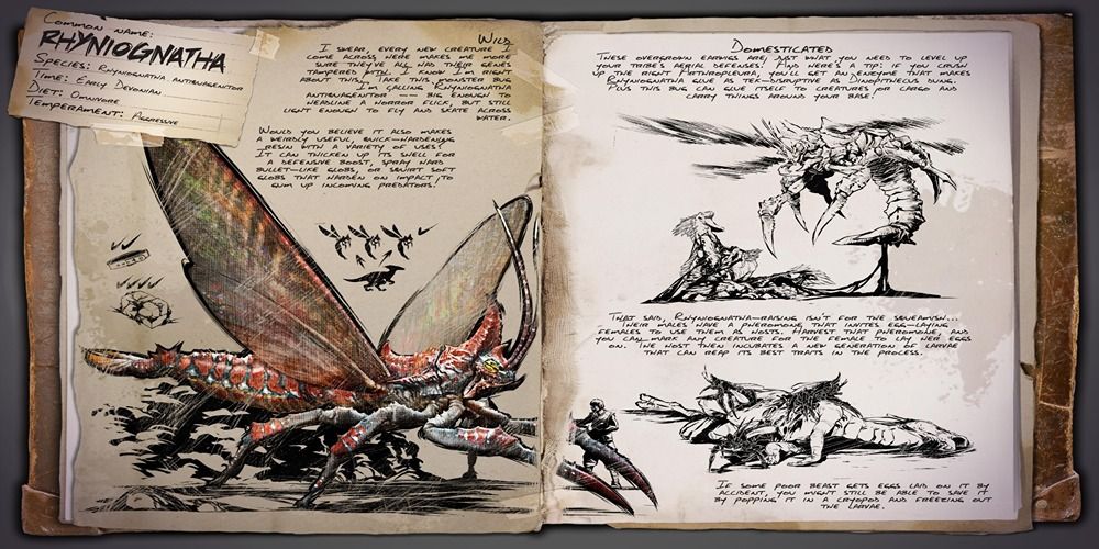 Dossier of Rhyniognatha in Ark: Survival Ascended