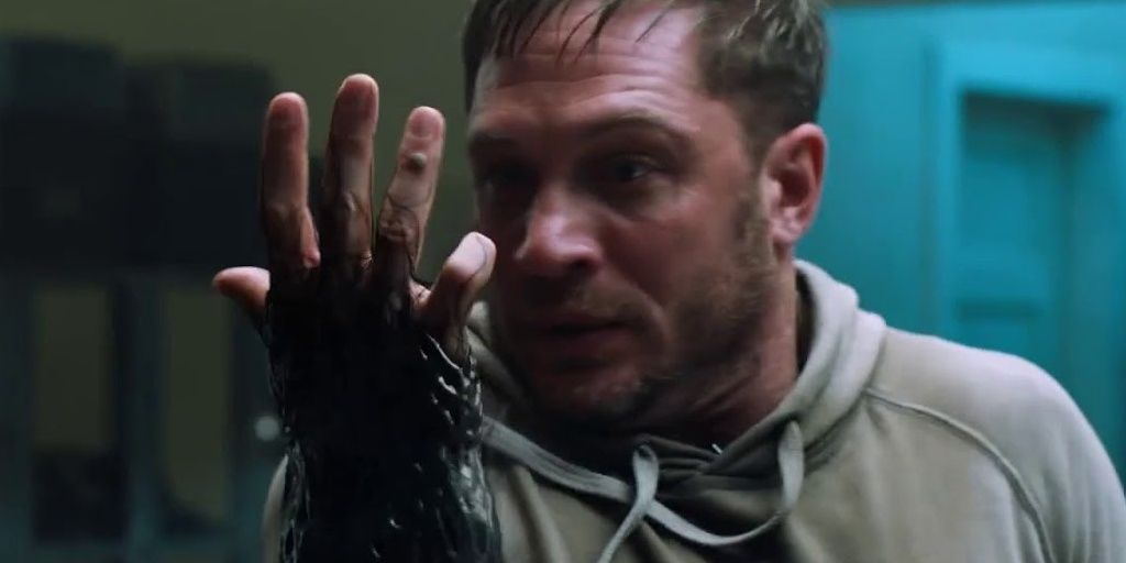 Tom Hardy als Eddie Brock in Venom, dem Film von Sony Pictures
