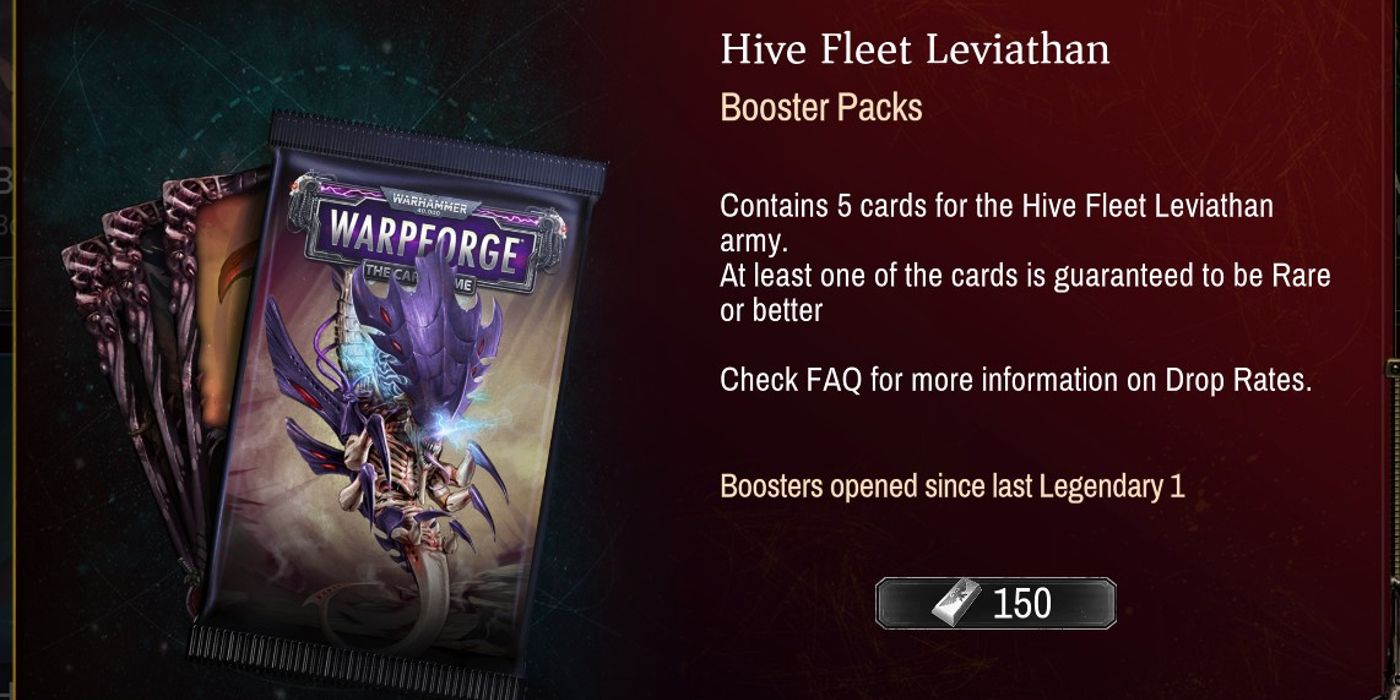 Hive Fleet Leviathan Booster Packs