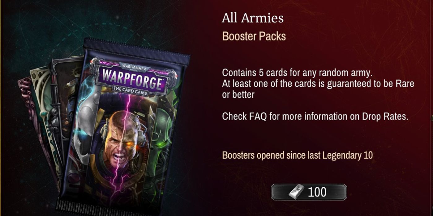 All Armies Booster Packs