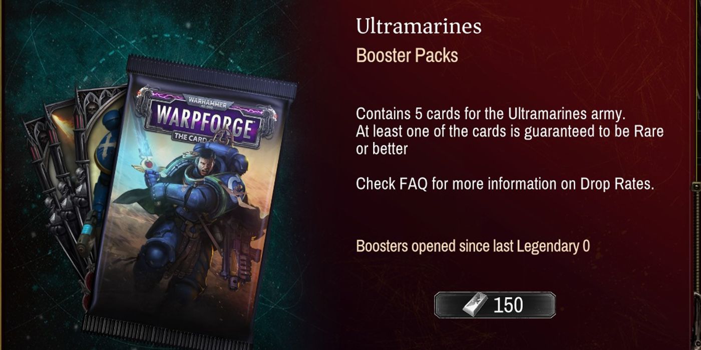 Ultramarines Booster Packs