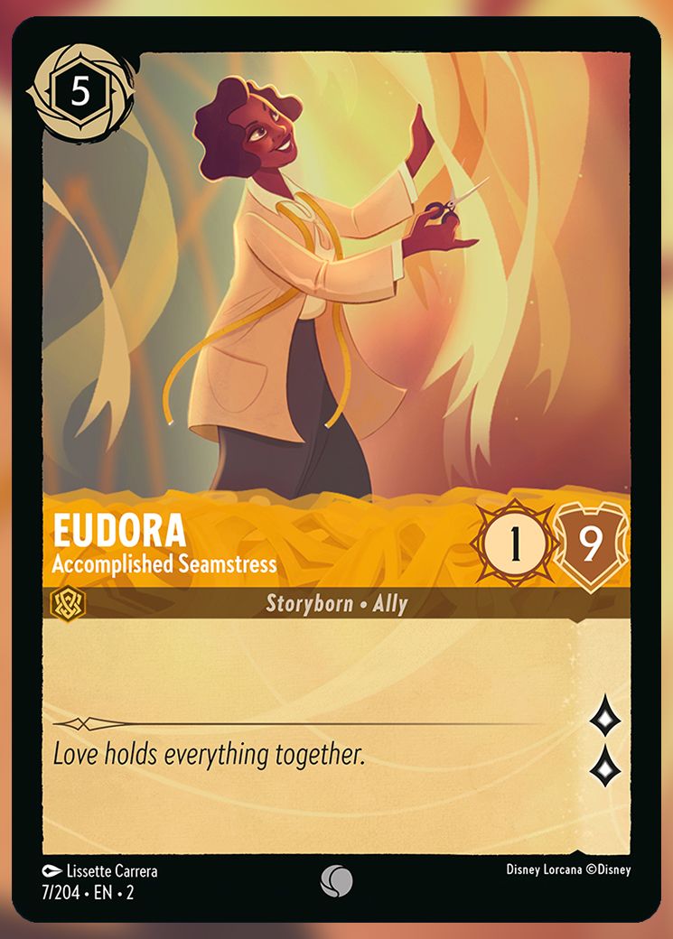 Eudora, Accomplished Seamstress