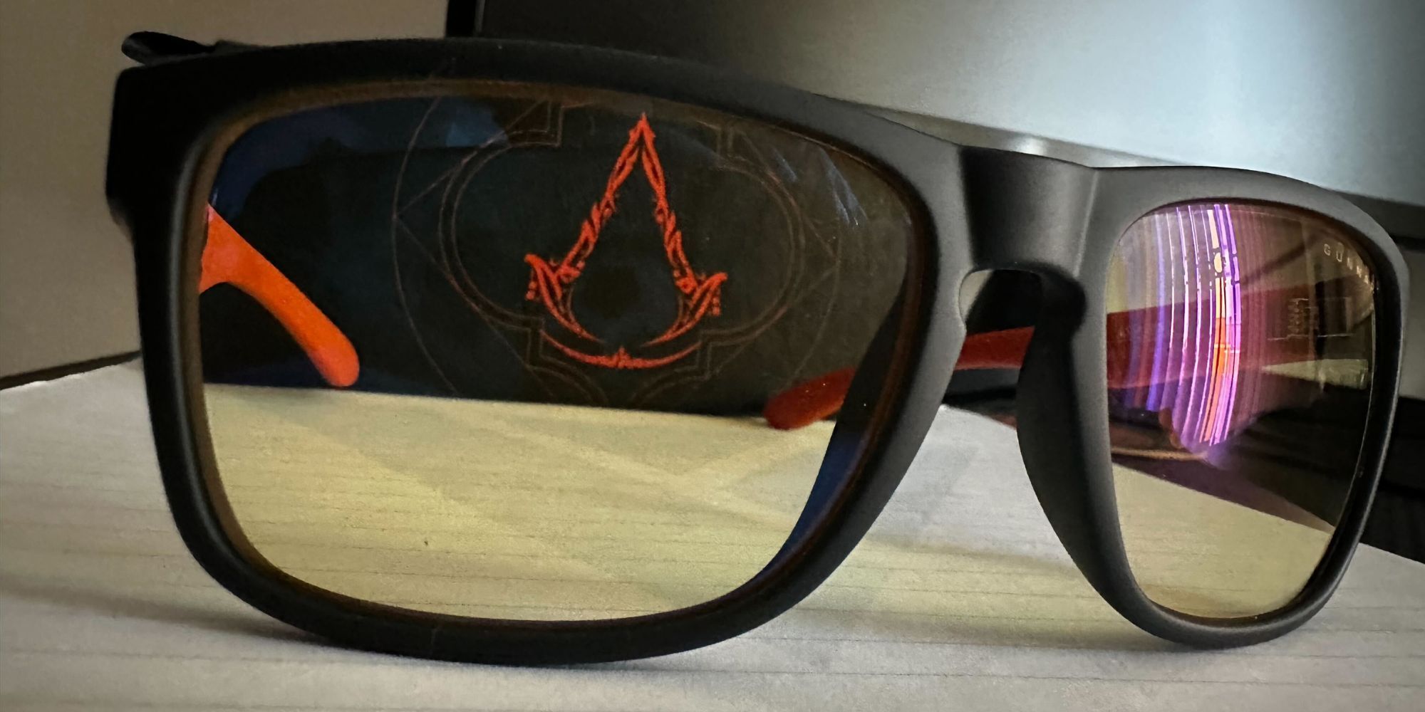 Gunnar's Assassin's Creed Mirage Intercept glasses.