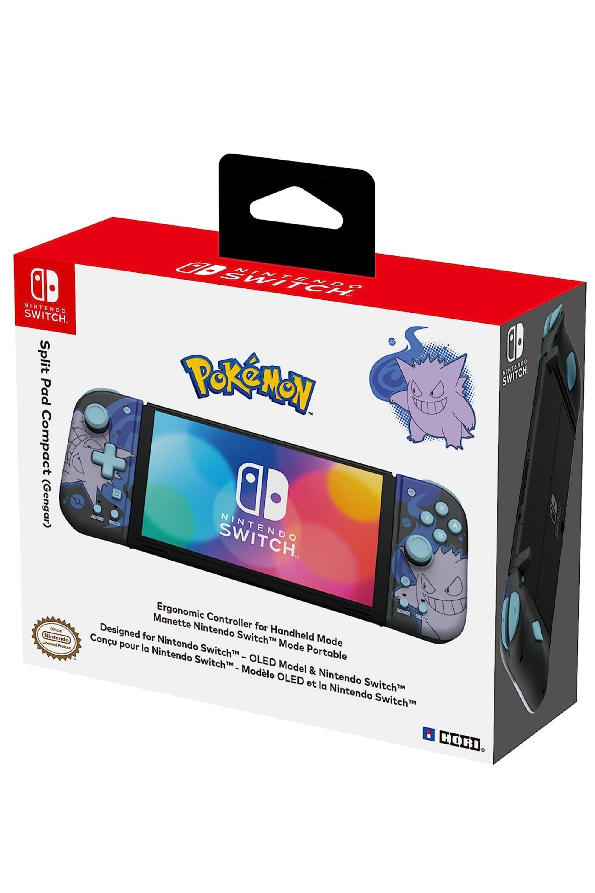 Hori Split Pad Compact Gengar Ergonomic Nintendo Switch Controller