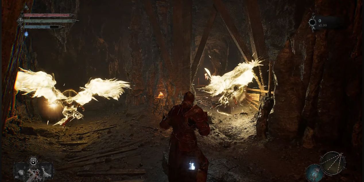Harkyn using the Blessed Reflection spell in Lords of the Fallen