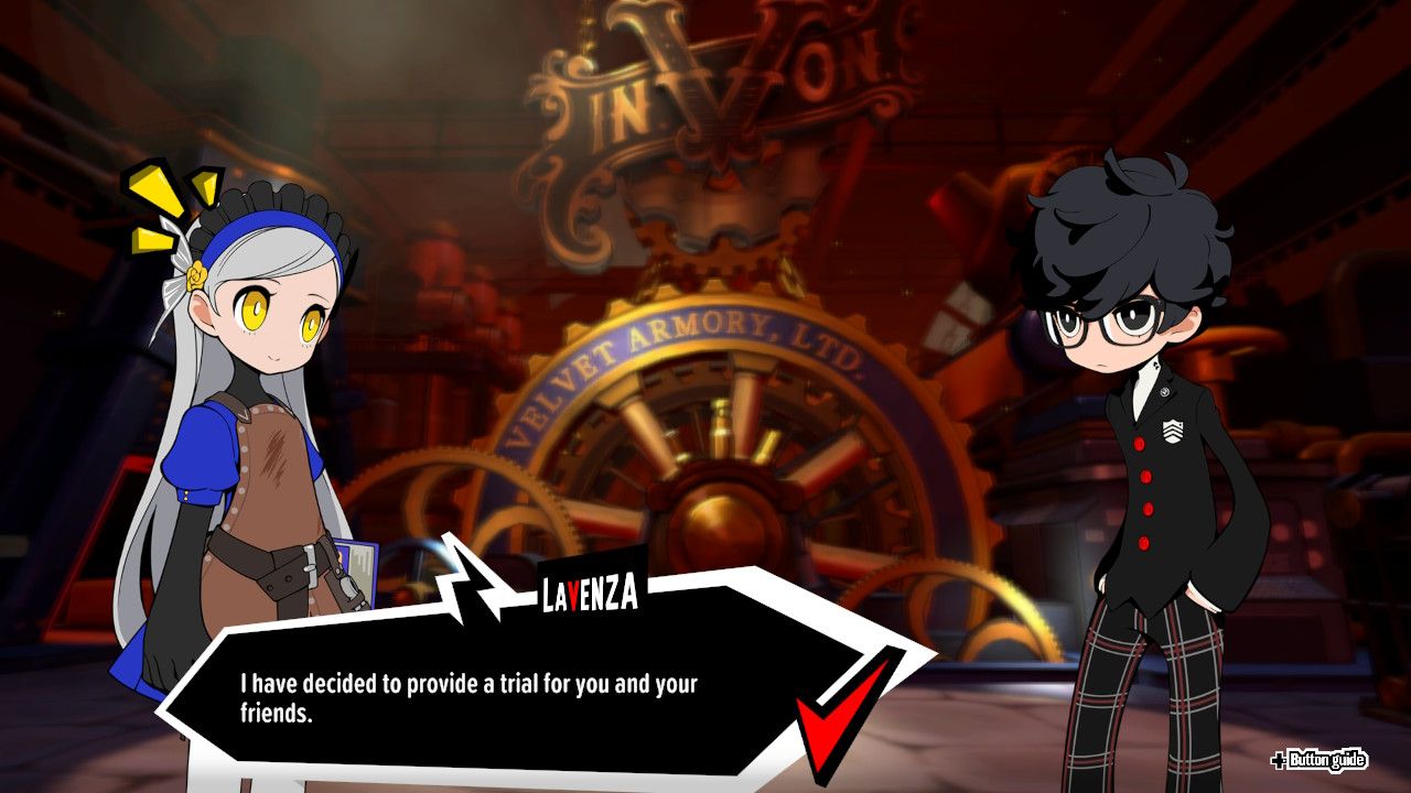 lavenza introducing her special trials to joker final skill persona 5 tactica locked
