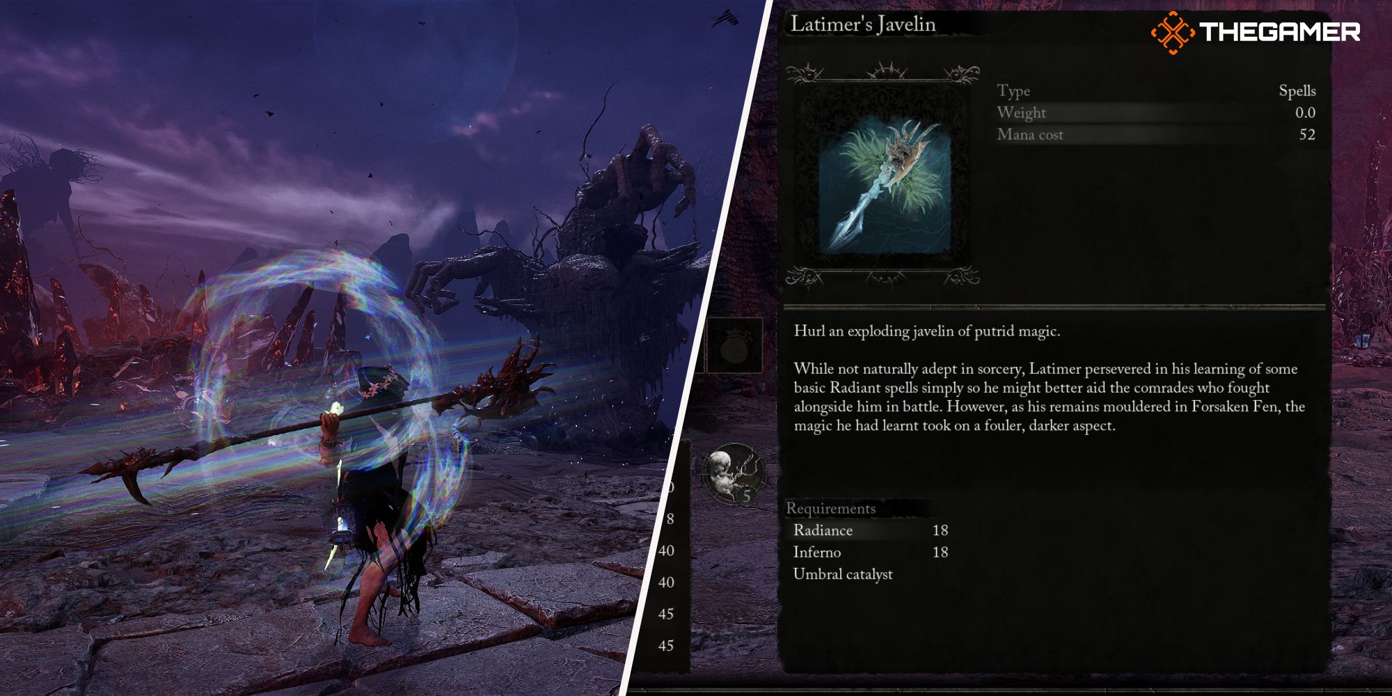 The Best Umbral Spells In Lords Of The Fallen