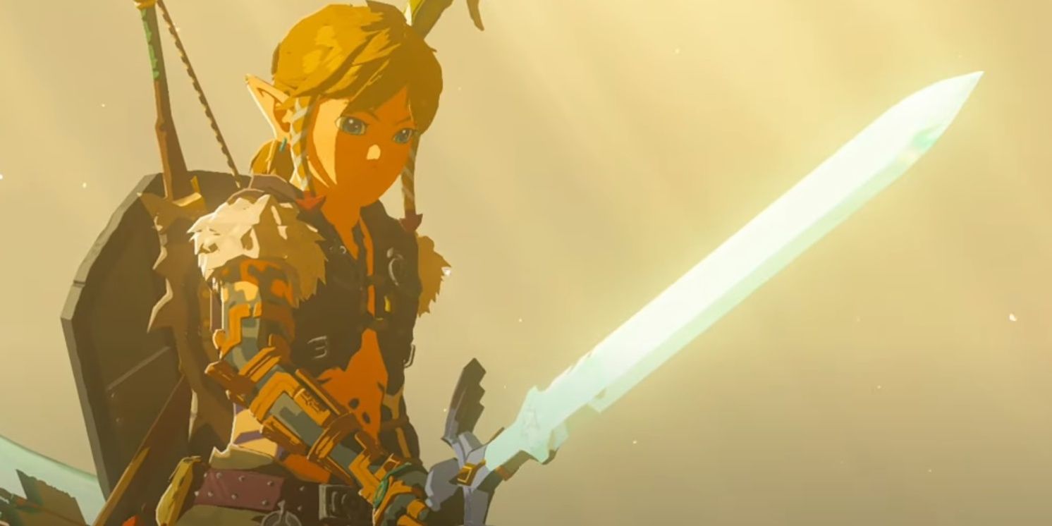 Verknüpfen Sie mit dem Meisterschwert die Legende von Zelda Tears of the Kingdom