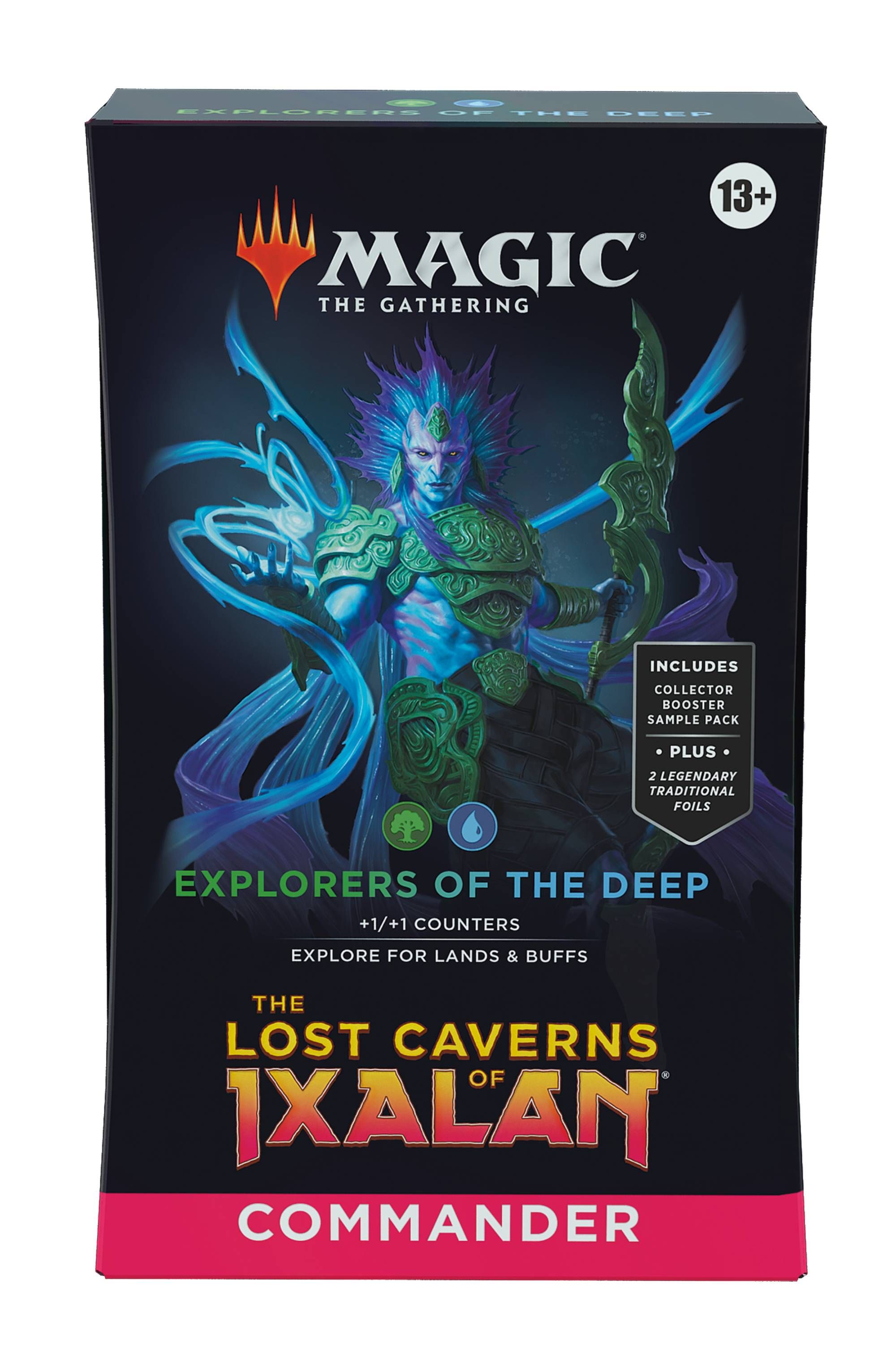 Magic the Gathering Lost Caverns of Ixalan Commander Deck Explorers of the Deep