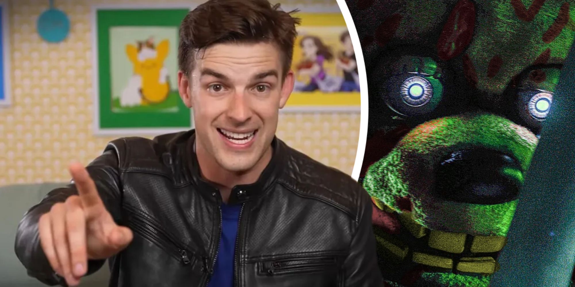An image of MatPat, a youtuber who had a cameo in the Five Nights At Freddy's Movie